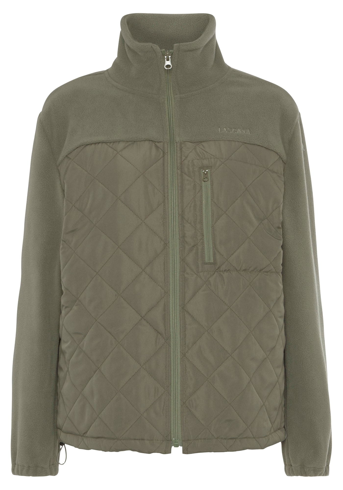 LASCANA Jachetă  fleece  verde pastel