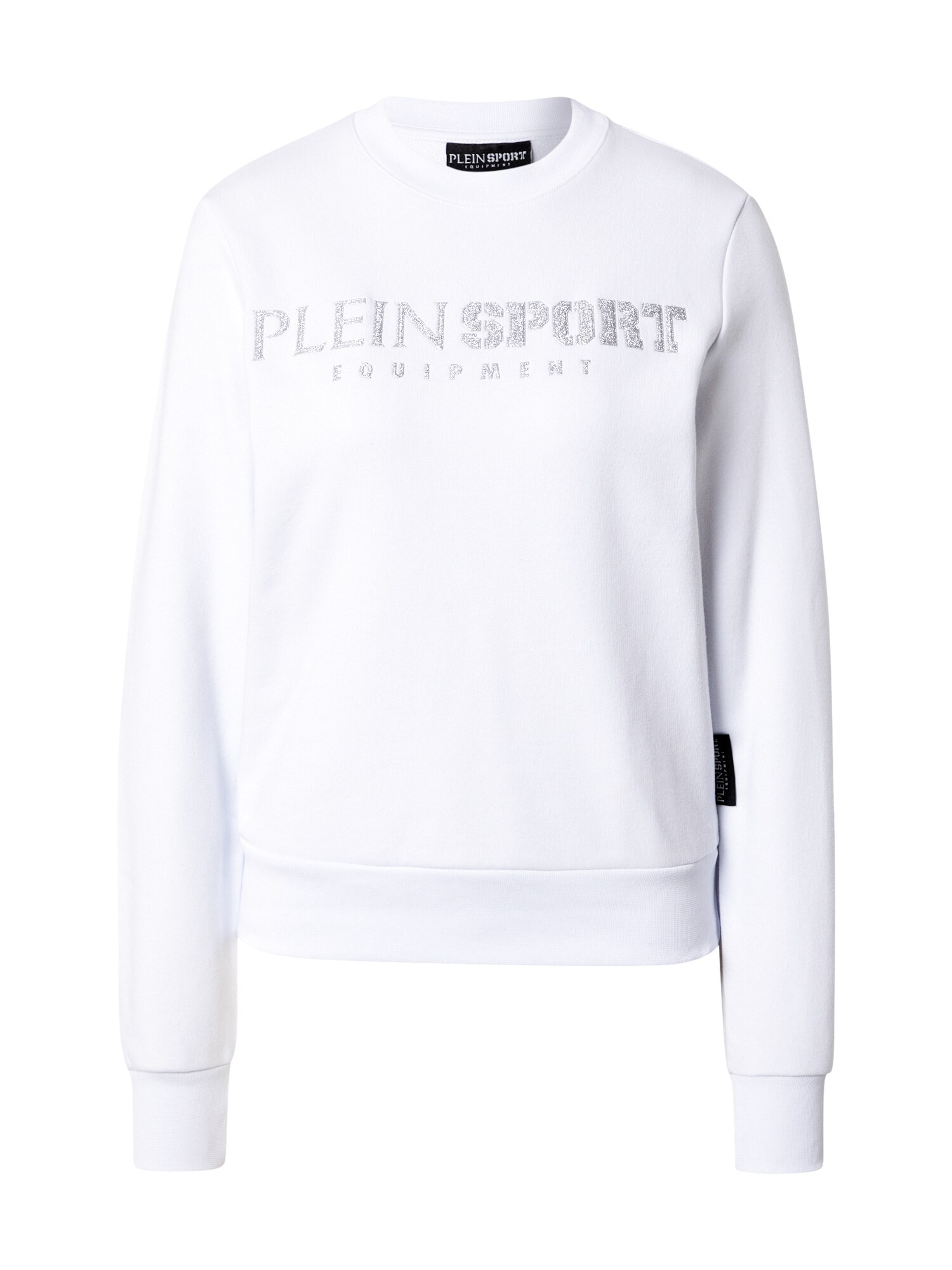 Plein Sport Sweater majica  srebro / bijela