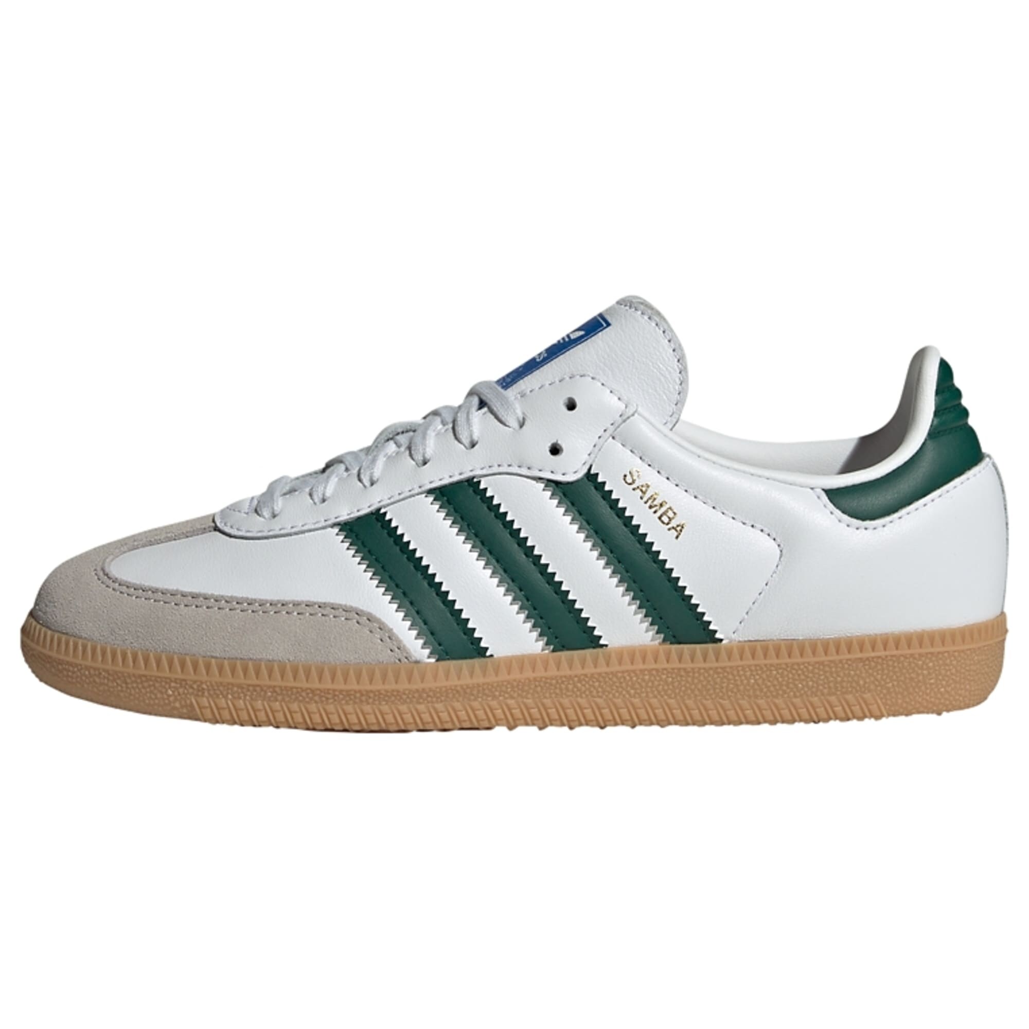 ADIDAS ORIGINALS Sneakers 'Samba'  beige / grå / mørkegrøn / hvid