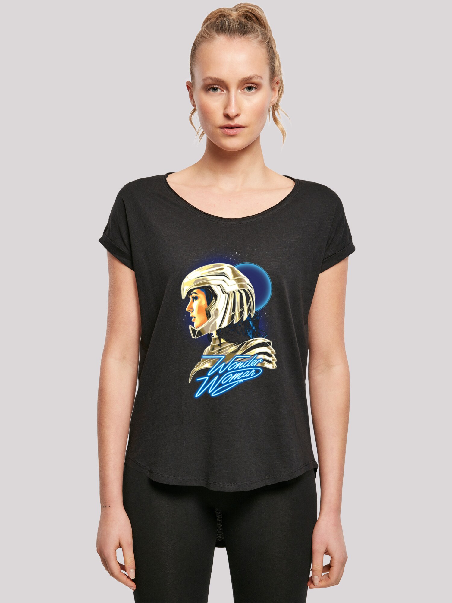 Thumbnail - T-Shirt 'DC Comics Wonder Woman 84 Retro Gold Helmet'
