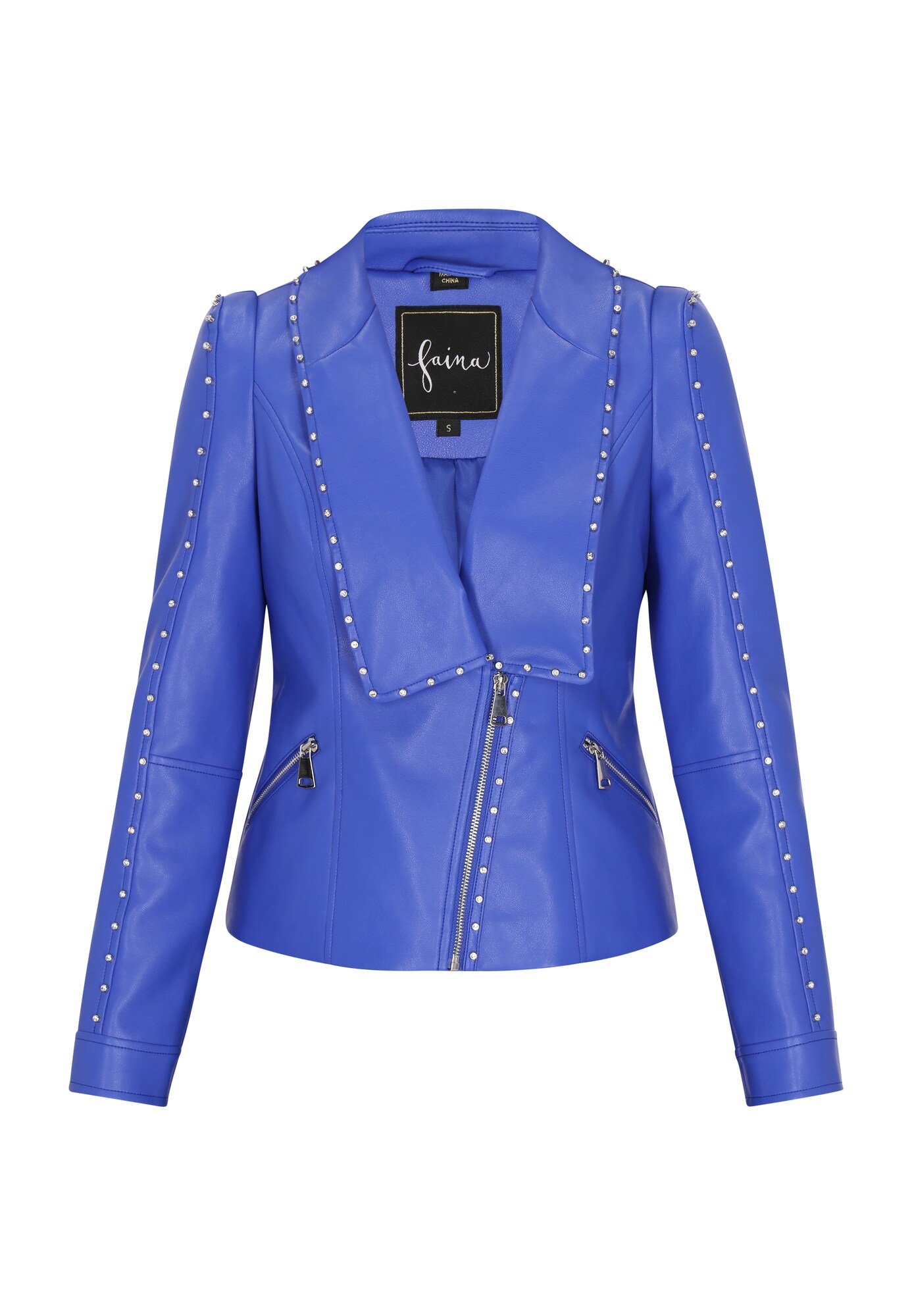 faina Chaqueta de entretiempo 'Fashion Look'  azul