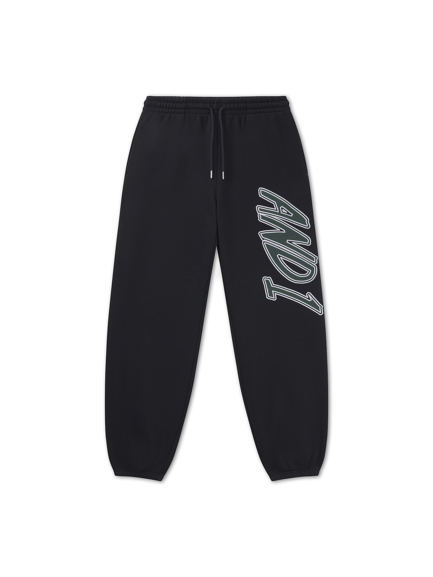 AND1 Pantaloni  negru / alb
