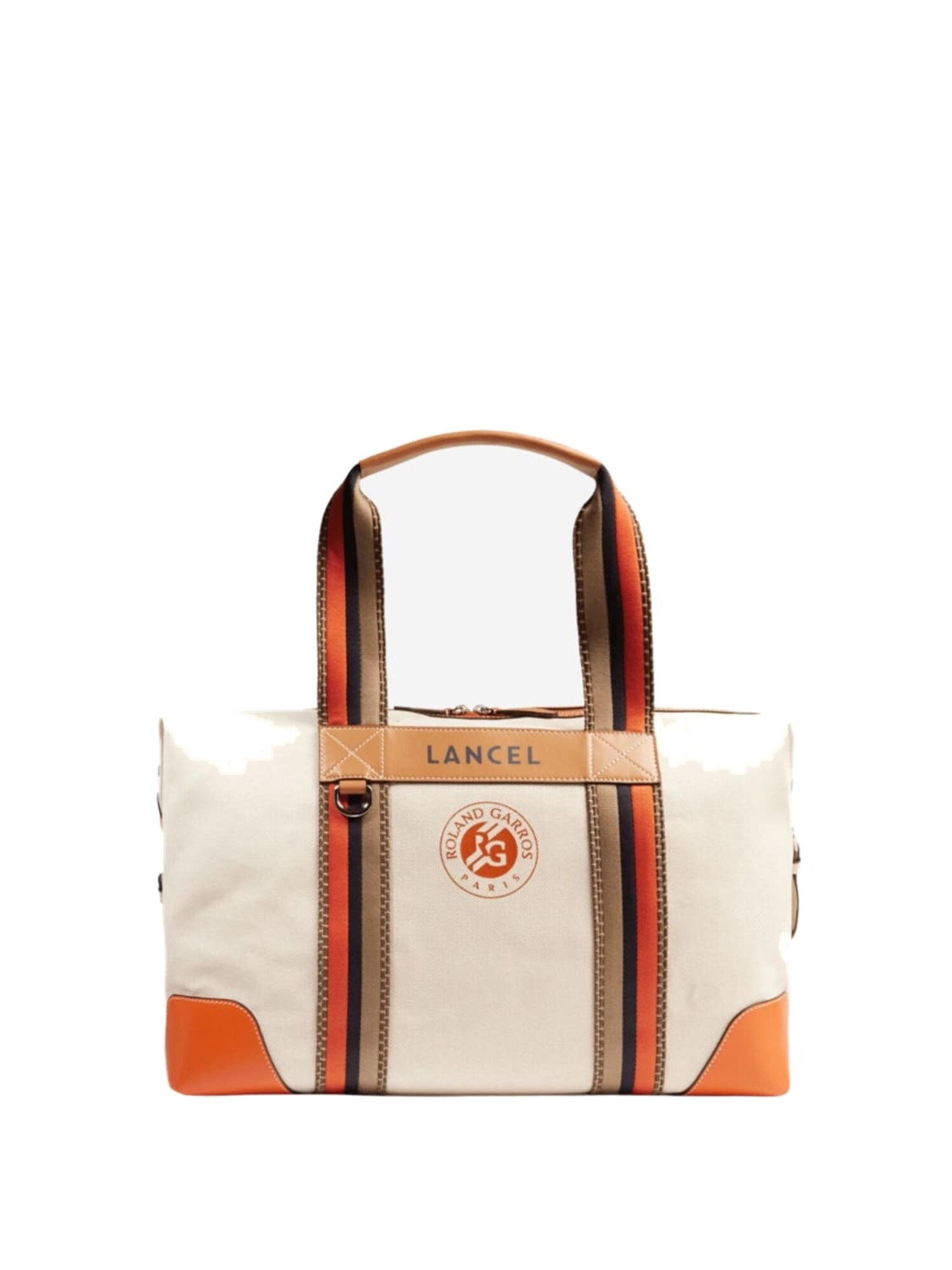 Lancel Bolso de mano 'Lancel Sac voyage Roland Garros Nat/Terre Battue Femme'  negro
