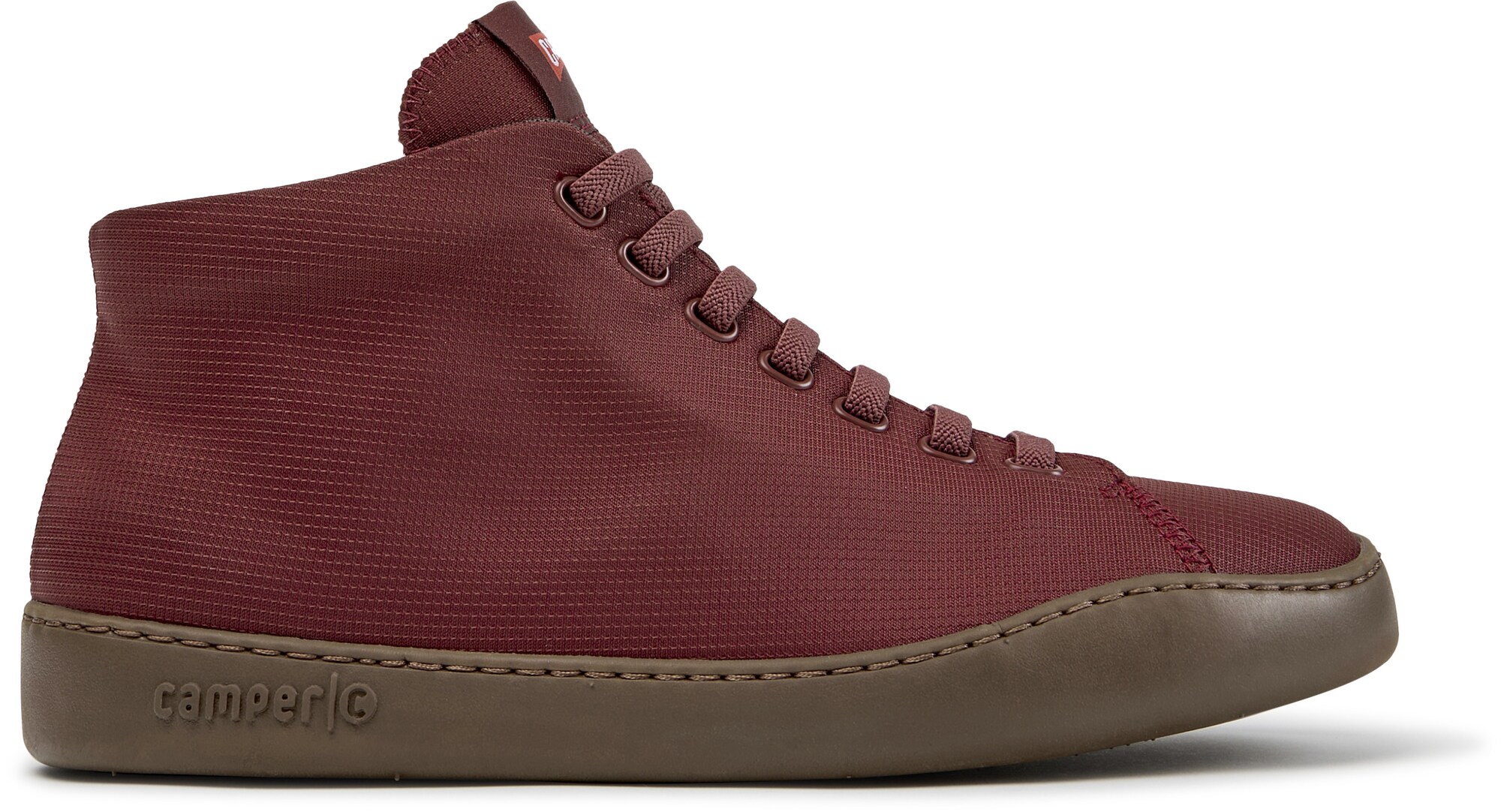 CAMPER Zapatillas deportivas altas ' Peu Touring ' borgoña – imagen 2