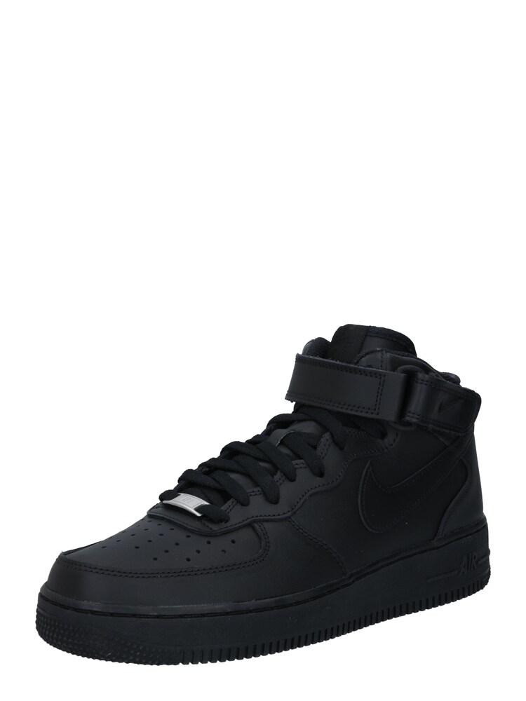 Nike Sportswear Sneaker high 'Air Force 1 Mid 07' Herren Größe 44 schwarz