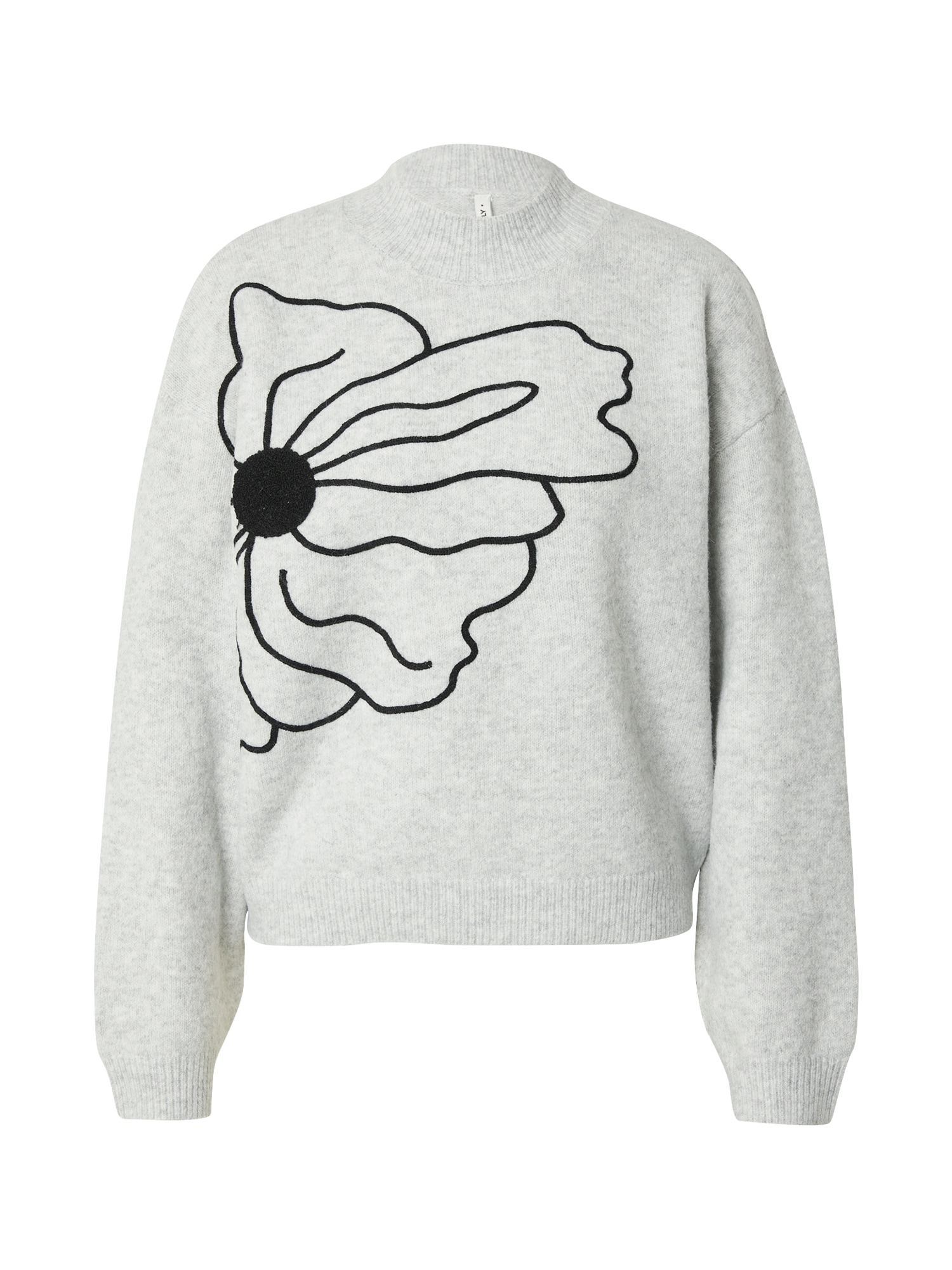 ONLY Pulover ONLLoi  gri amestecat / negru