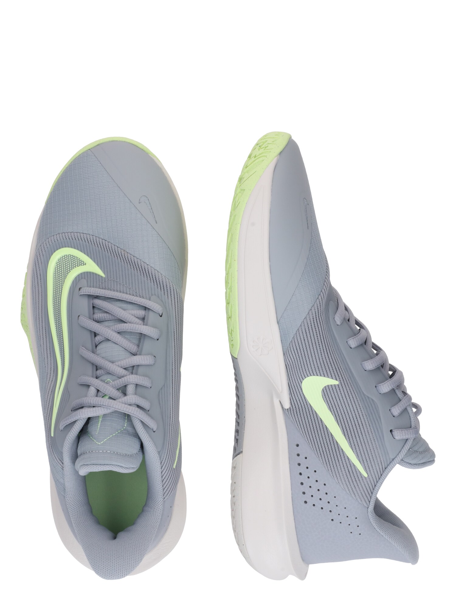 NIKE Sportcipő 'PRECISION VII'  szürke / citromzöld termék 2. képe