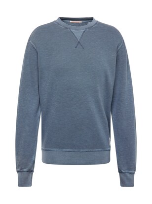 Scotch & Soda Sweatshirt Duifblauw / Geel / Oranje / Wit