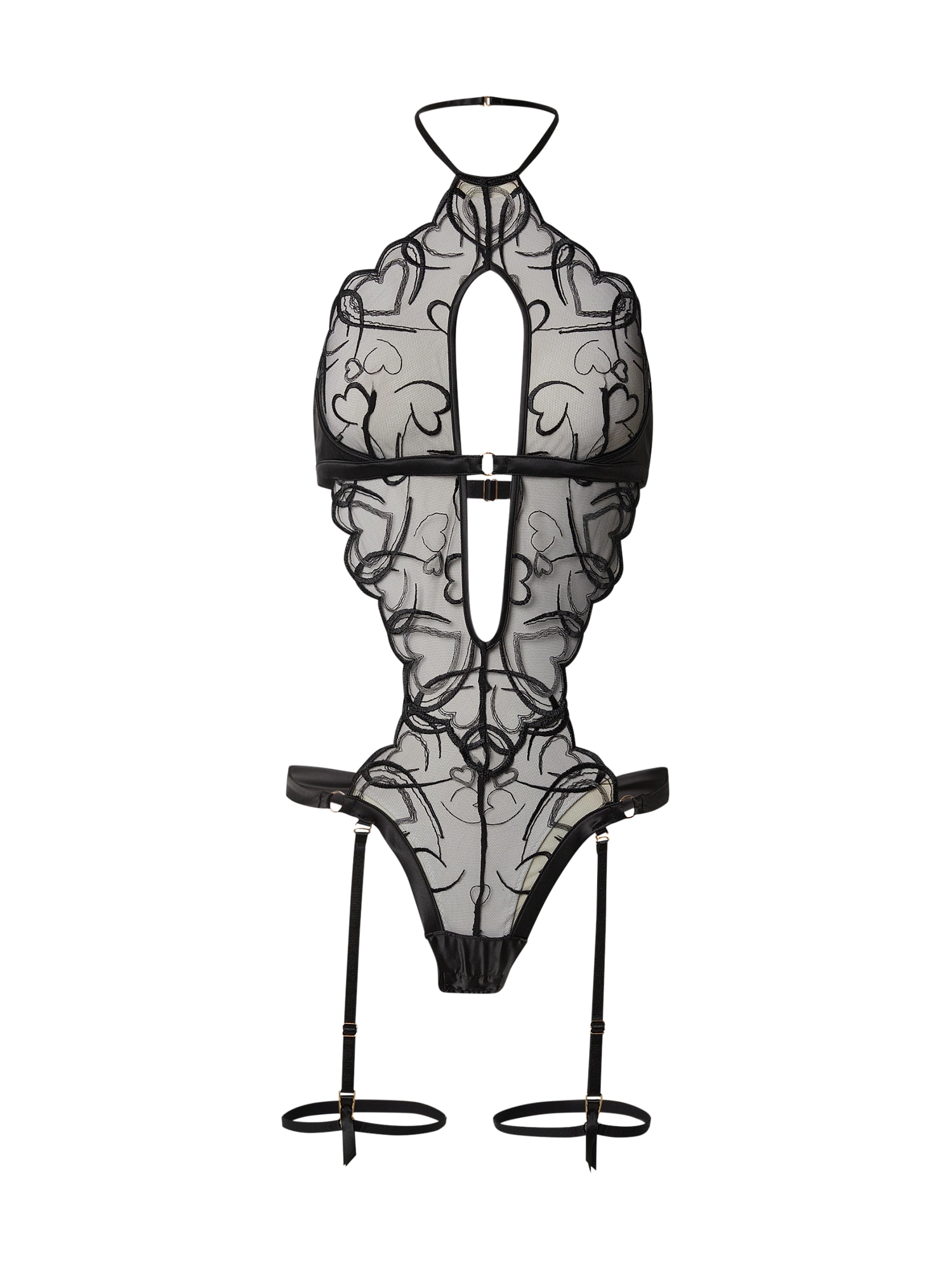 Hunkemöller Body Olivia  negru