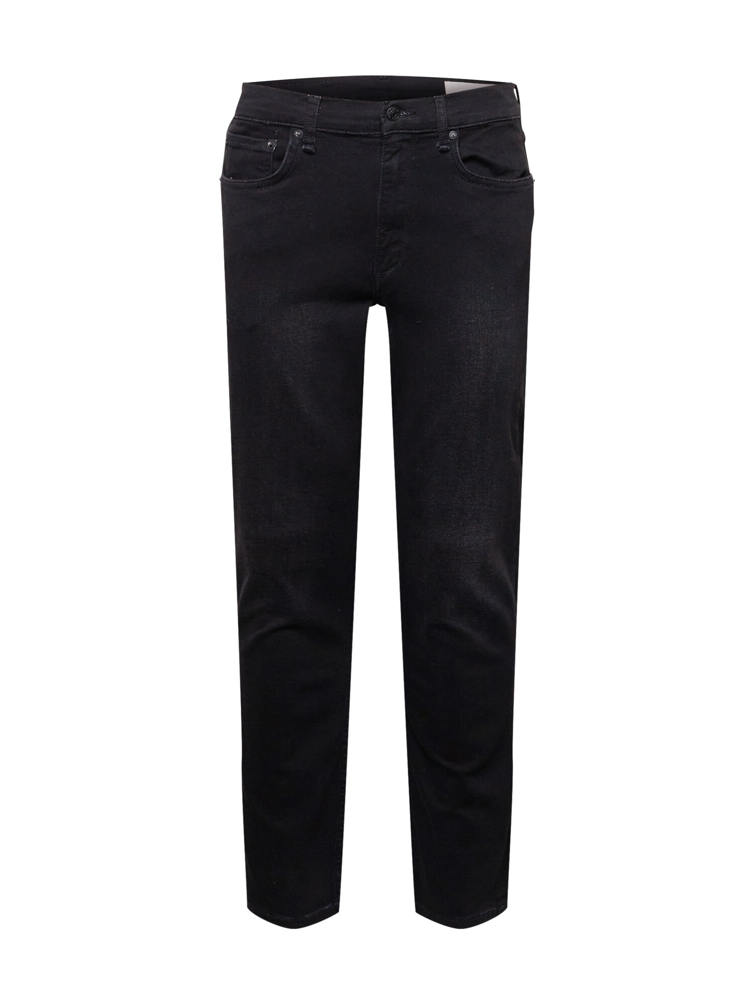 rag & bone Džinsai juodo džinso spalva
