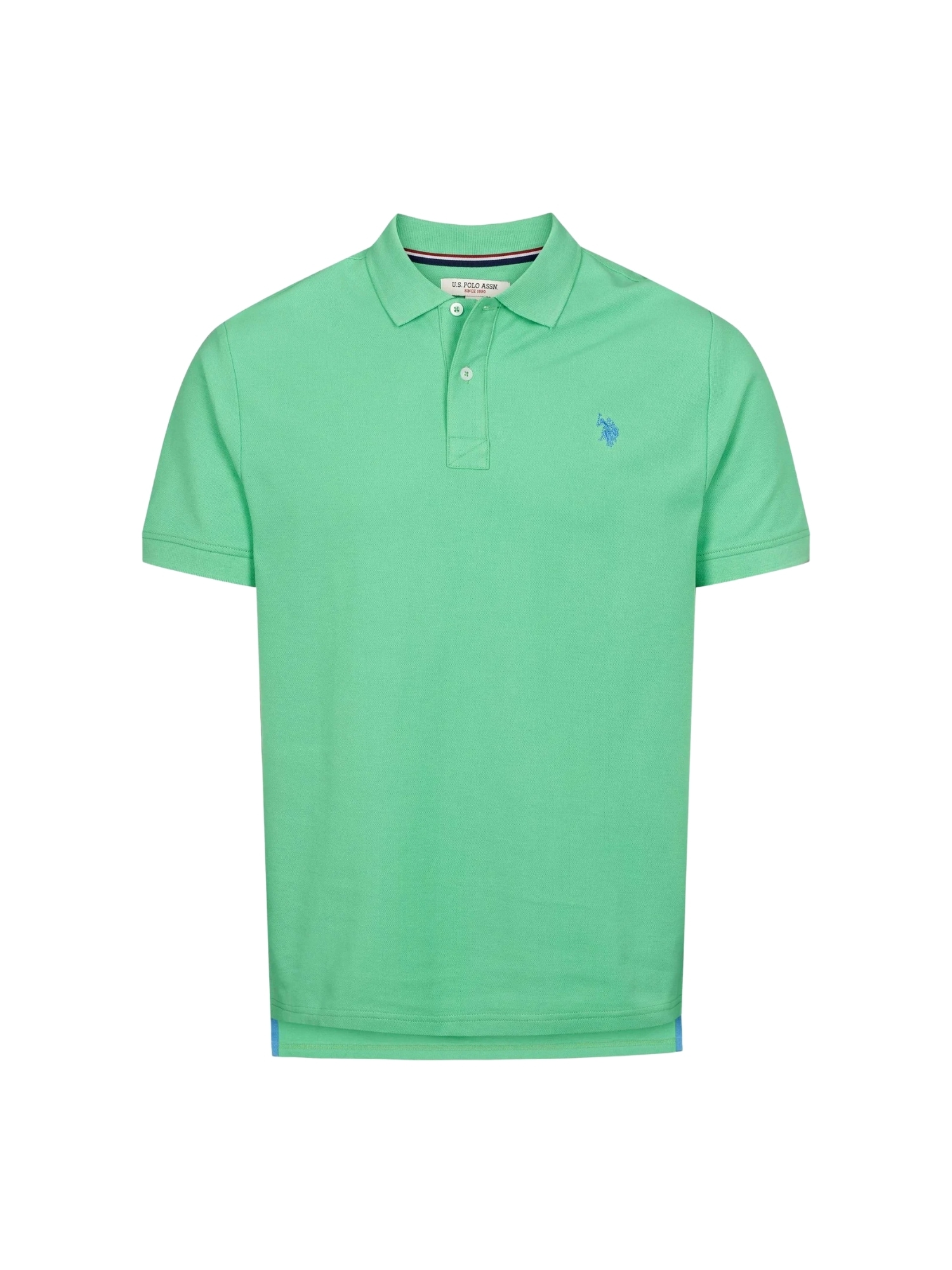 U.S. POLO ASSN. Cămașă 'UMALFRED'  albastru / verde