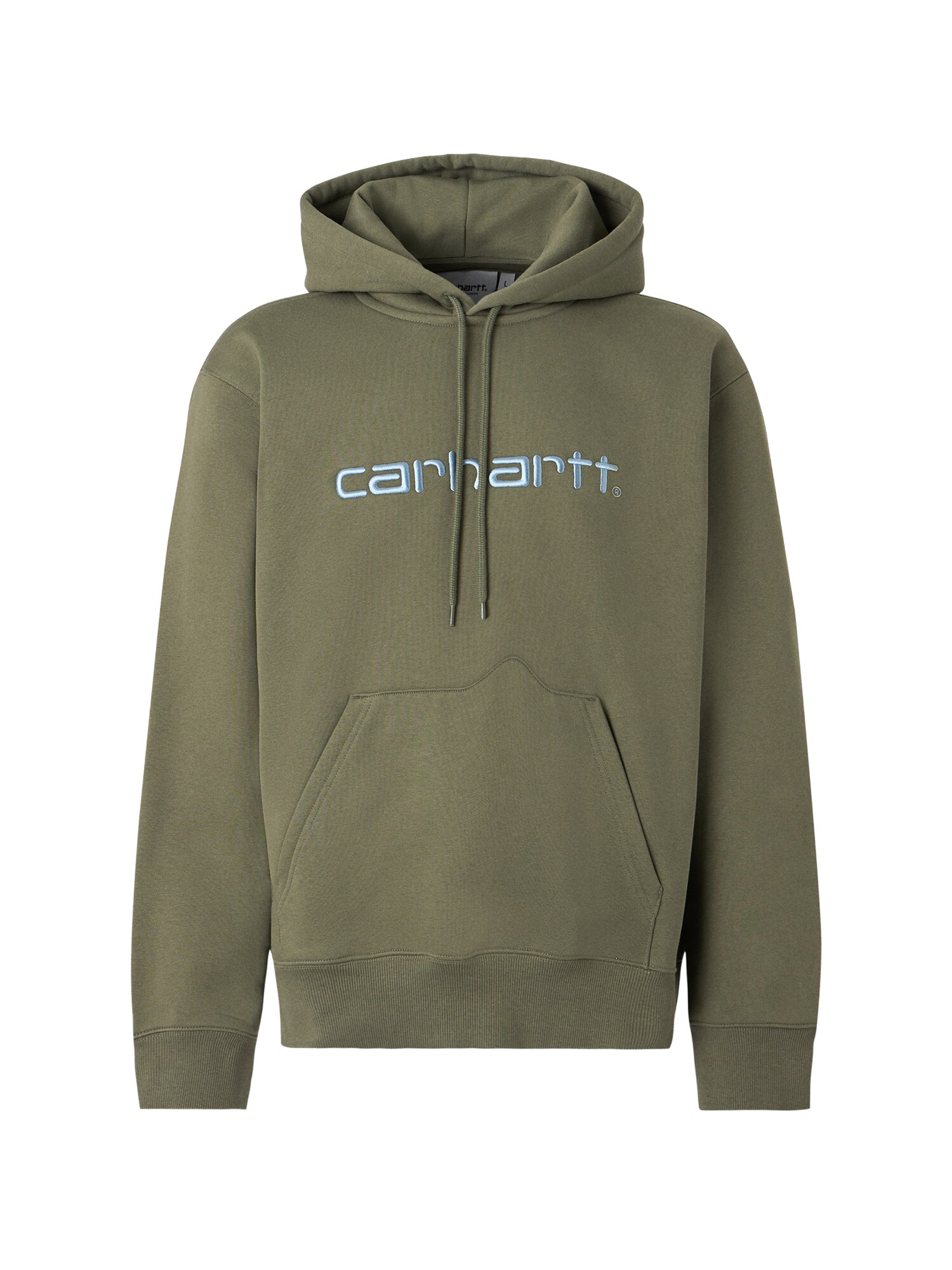 Carhartt WIP Bluză de molton  albastru deschis / oliv