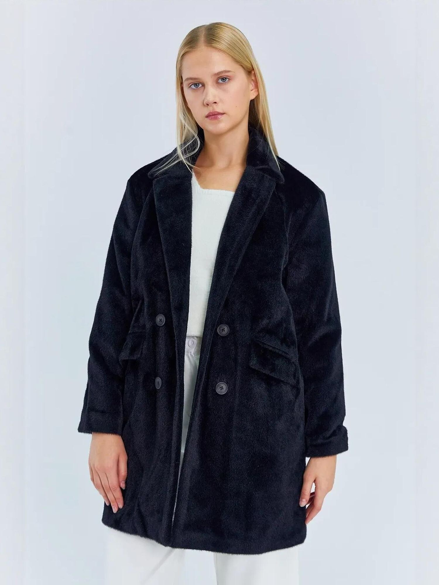 MixRay Cappotto di mezza stagione  blu notte