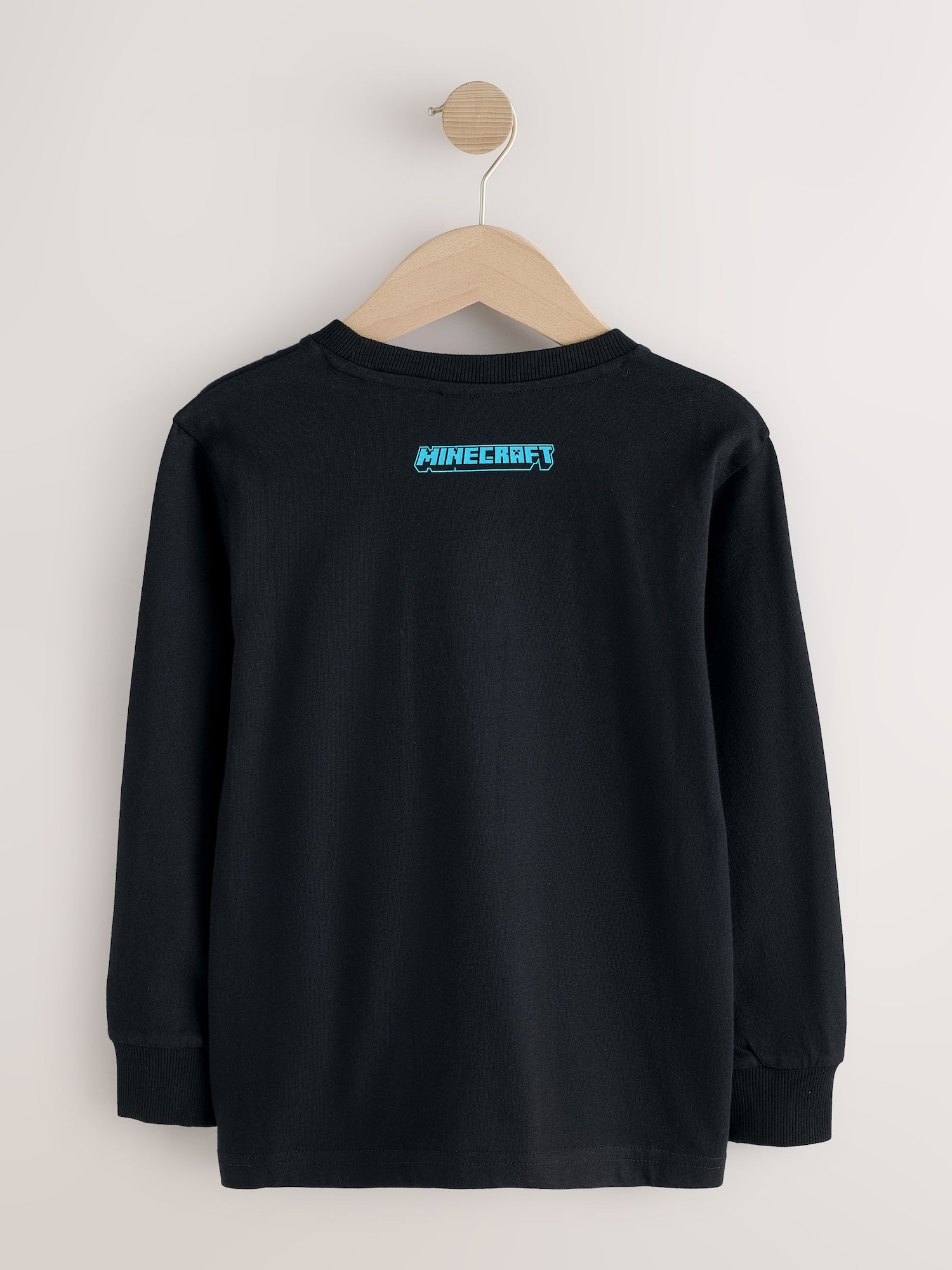 Next Camiseta 'Minecraft'  azul claro / verde hierba / verde claro / negro – imagen 4