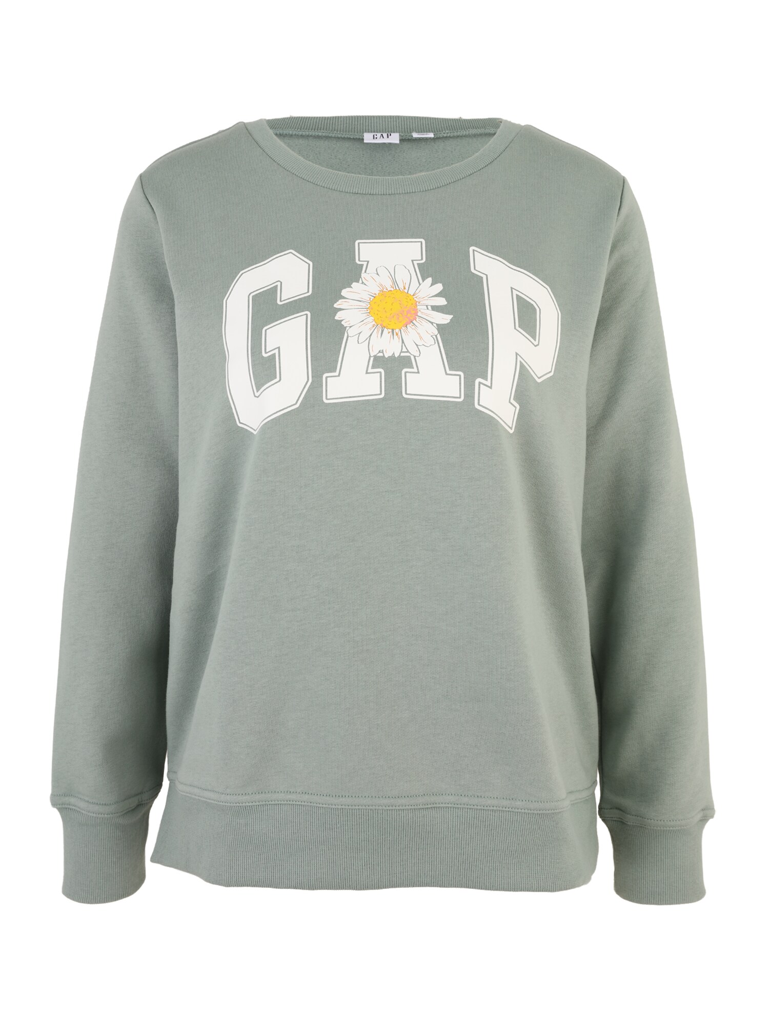 Gap Tall Bluză de molton  galben / verde pastel / alb