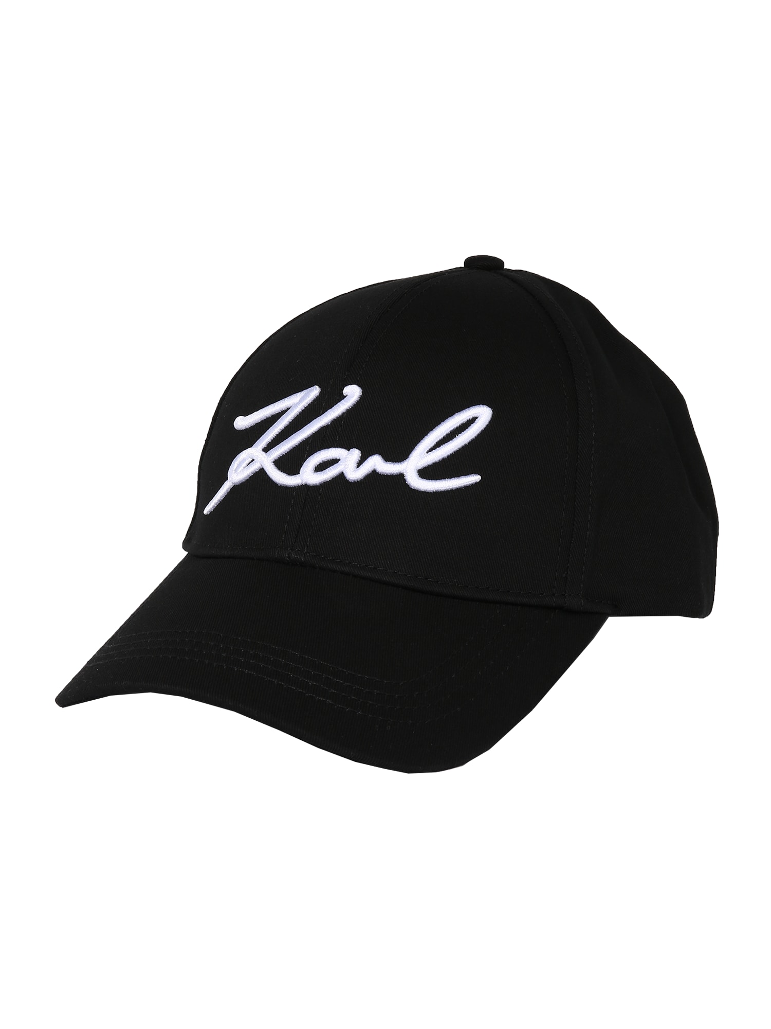 Karl Lagerfeld Șapcă  negru / alb