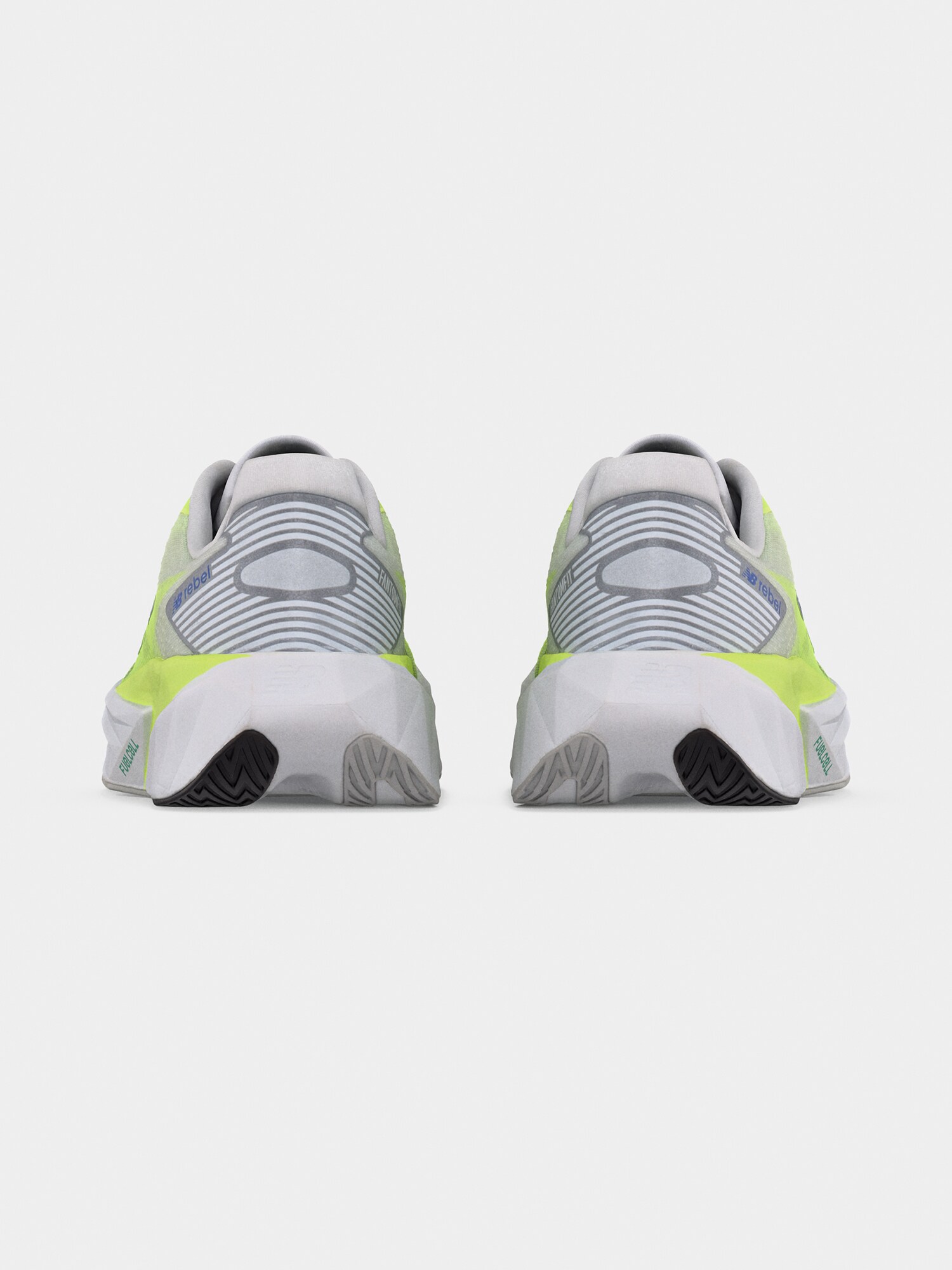 New balance Zapatillas de running 'Rebel v5' gris claro / manzana – imagen 2