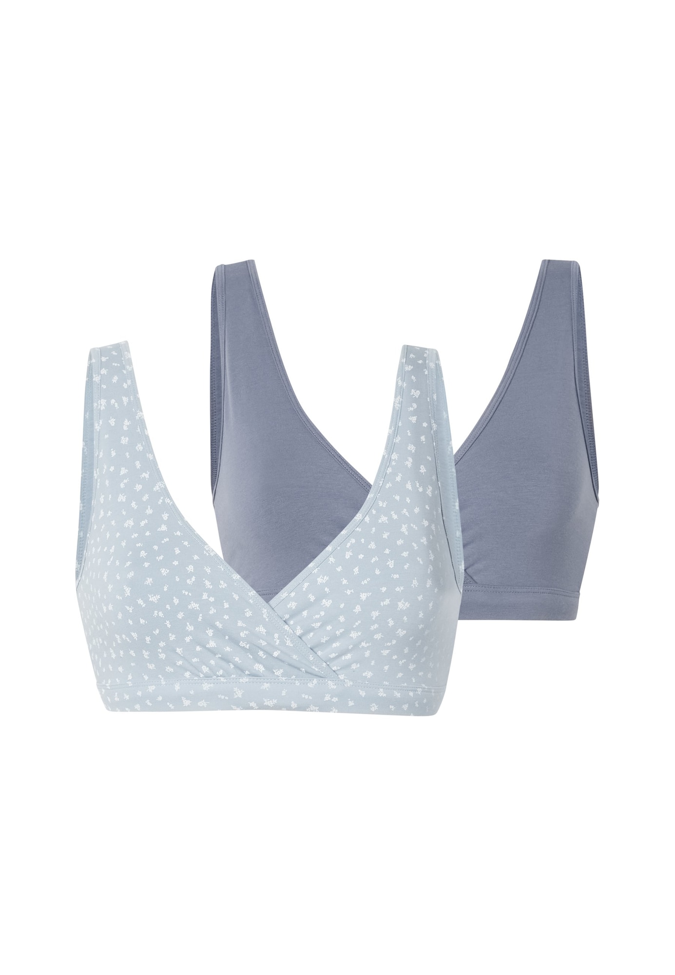 Lindex Maternity Sutiene alăptare opal / albastru pastel / alb