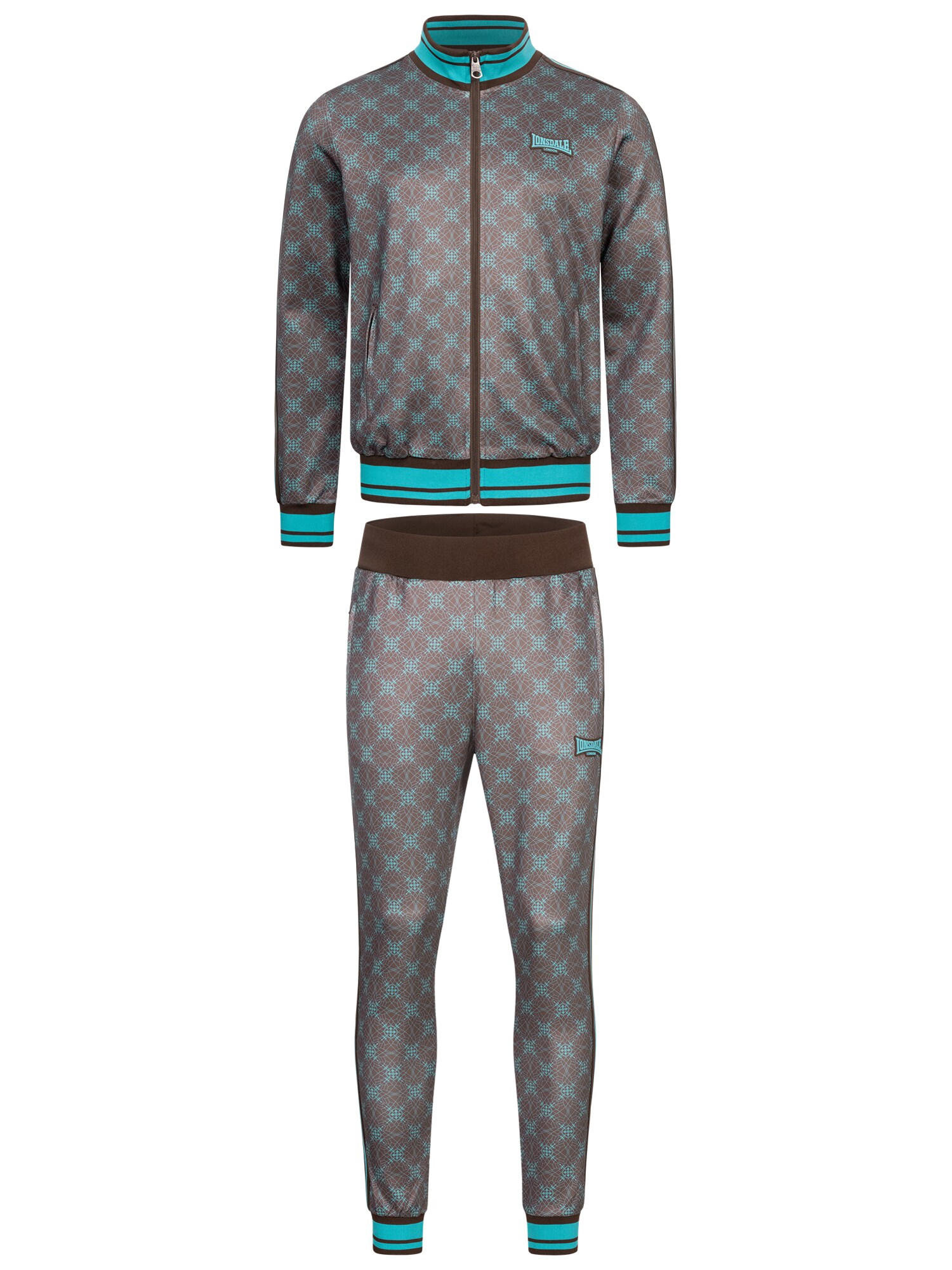 LONSDALE Jogging ruhák  vízszín / barna akciós termékkép 1