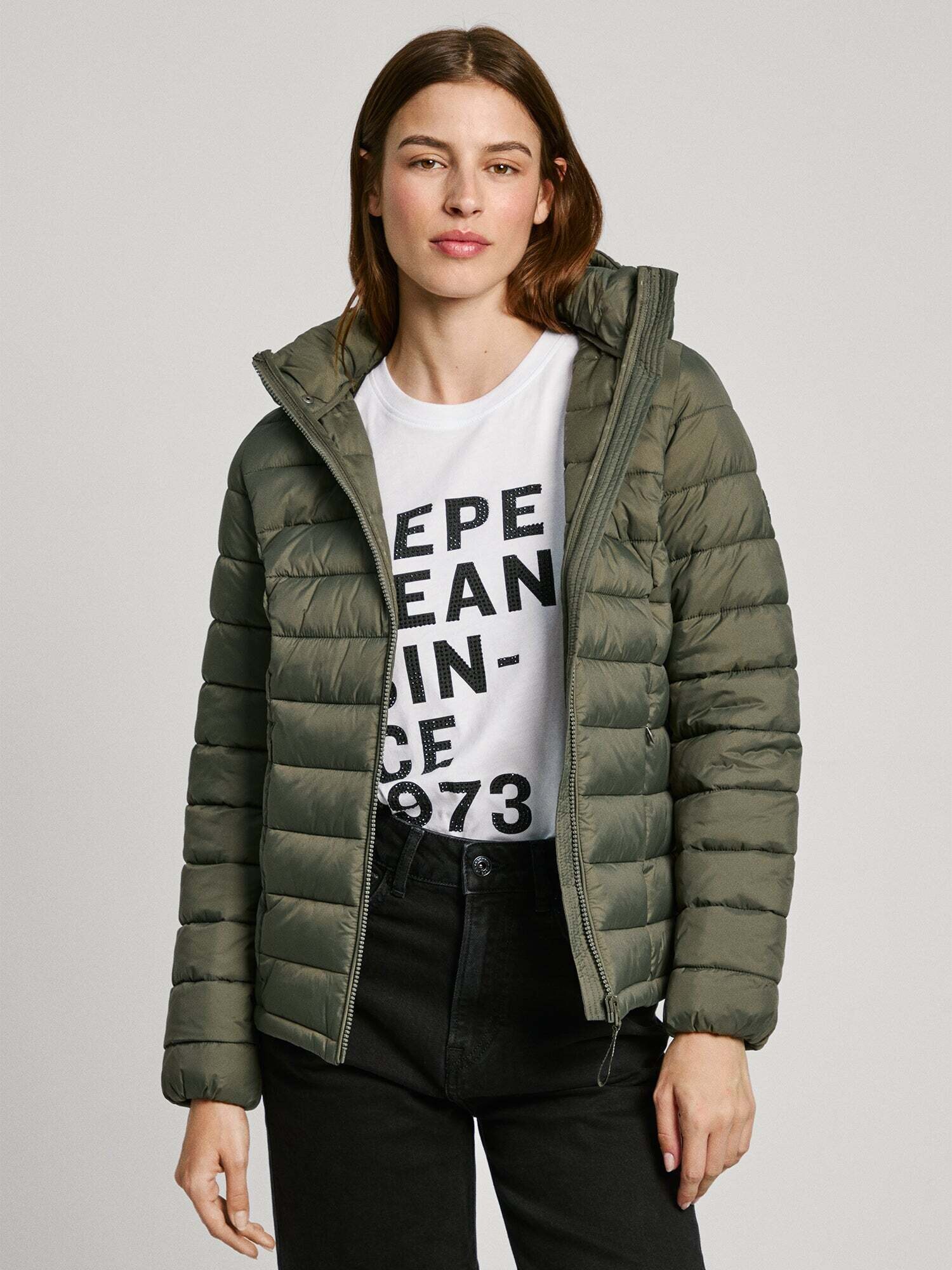Pepe Jeans Chaqueta de invierno 'AMMY ' oliva – imagen 2