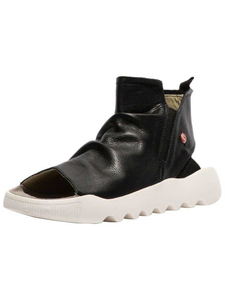 Softinos Sandale Damen Größe 37 creme / schwarz