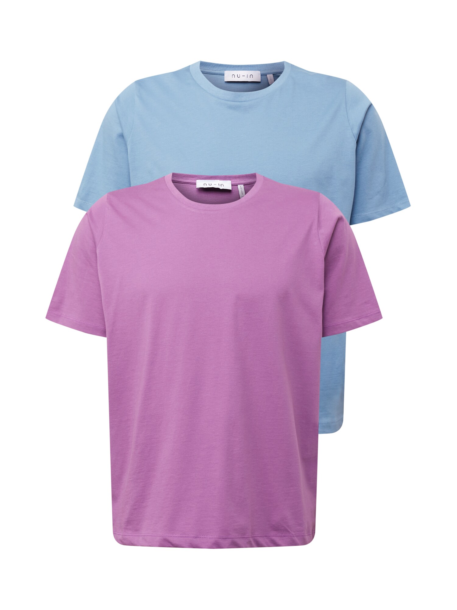 NU-IN Plus Marškinėliai purpurinė / šviesiai mėlyna