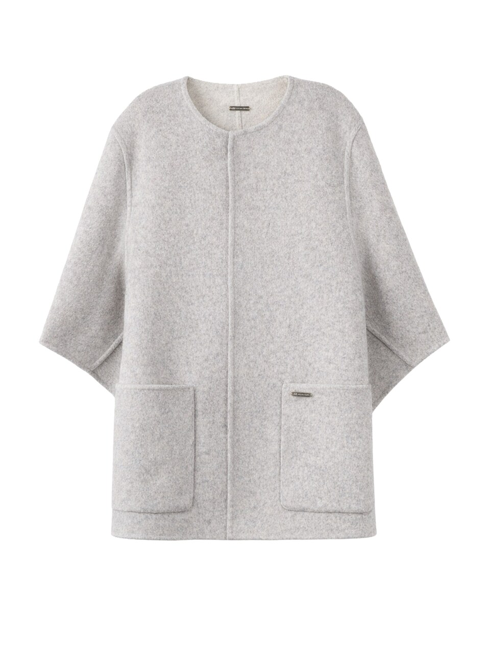 Tröja 'Patch Pocket Cashmere Poncho Jacket'
