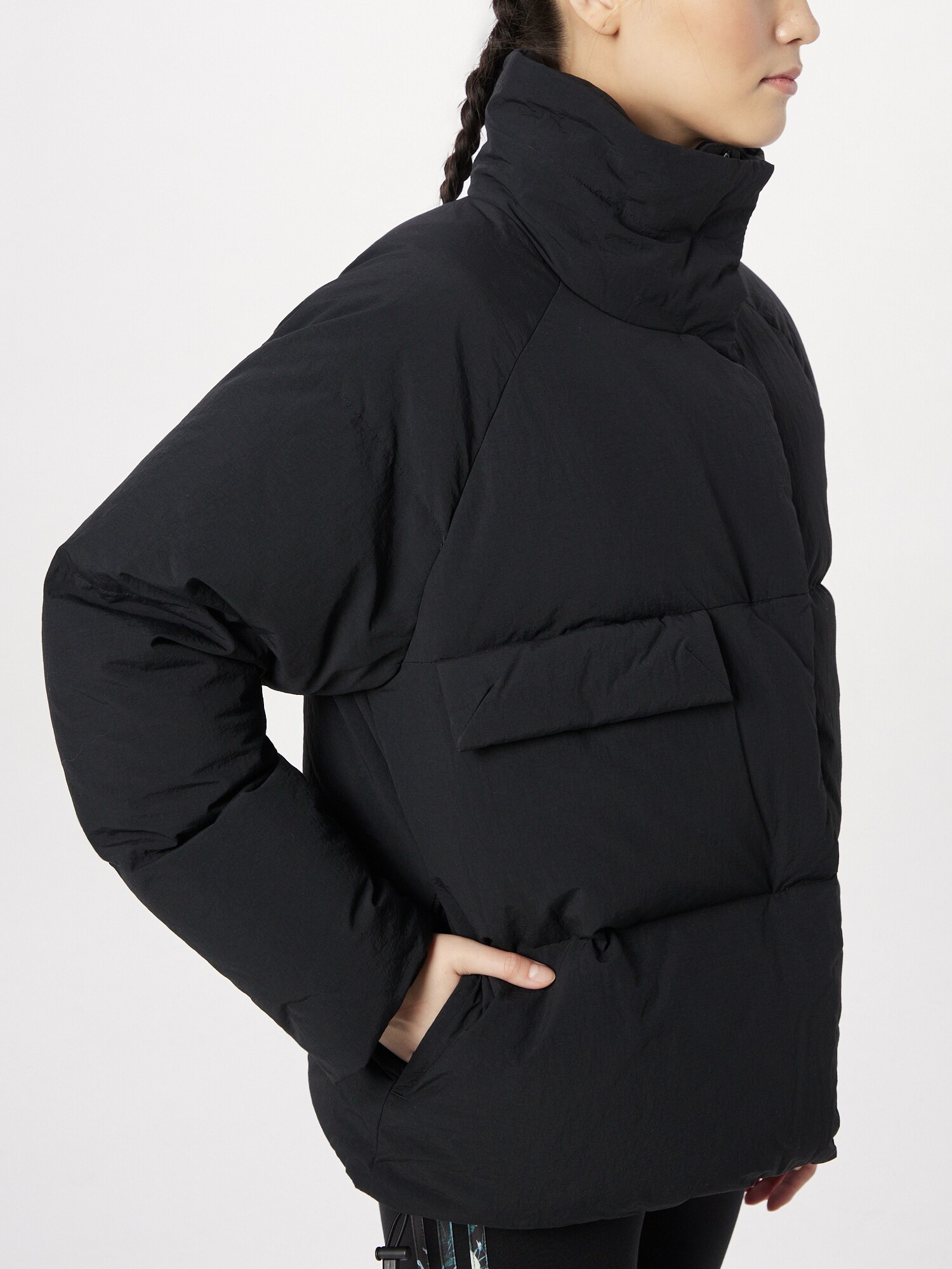 ADIDAS SPORTSWEAR Outdoorová bunda 'Big Baffle' čierna (obrázok 5)