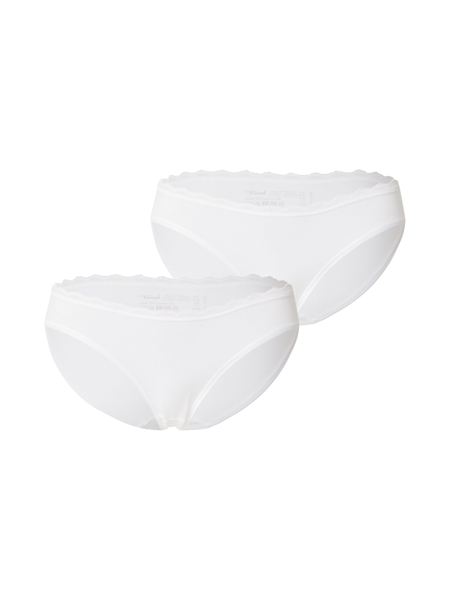 TRIUMPH Slip 'Feel Of Cotton'  fehér akciós termékkép 1