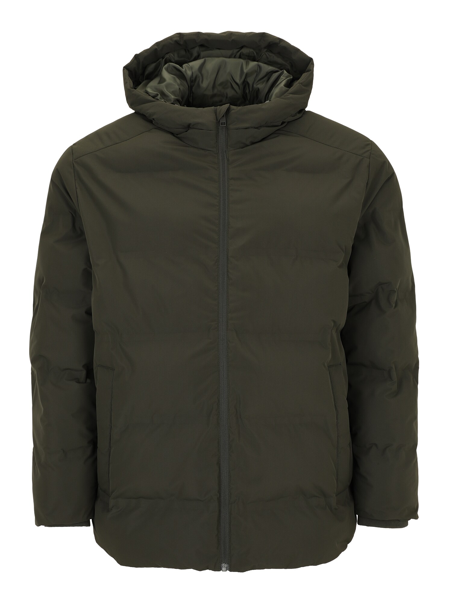 Jack & Jones Plus Zimná bunda 'JJESoho'  kaki