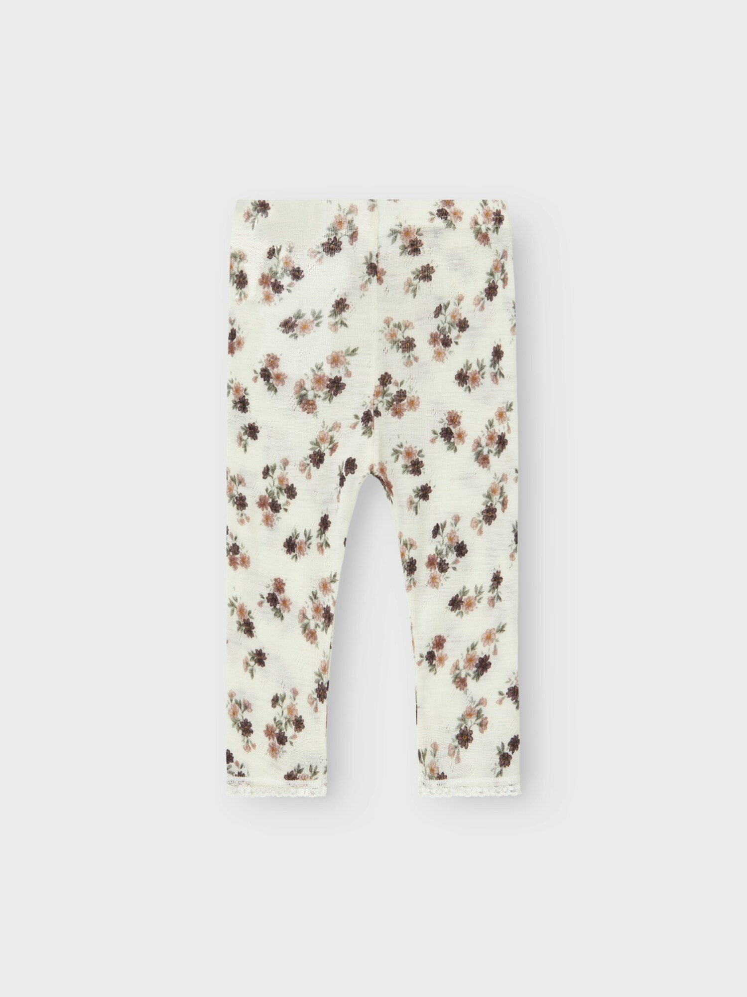 NAME IT Leggings 'NBFWang'  barna / zöld / narancs / fehér termék 2. képe