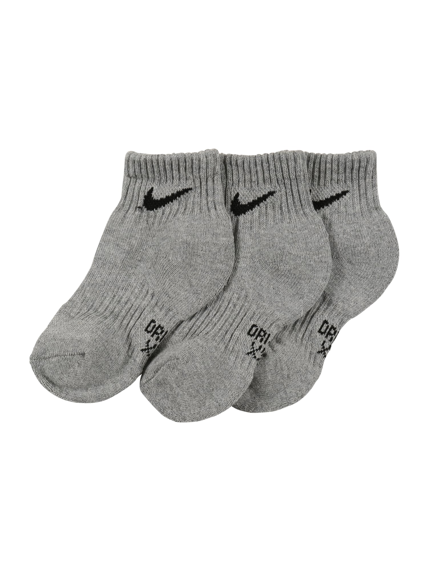Nike Sportswear Čarape  siva / crna