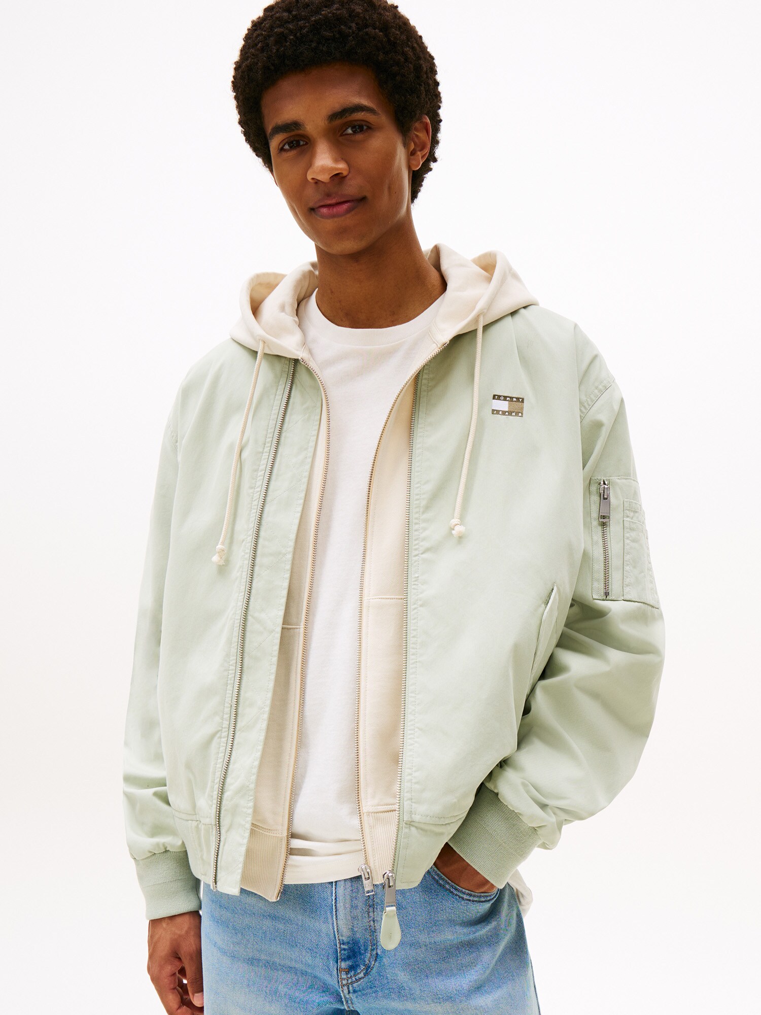 Tommy Jeans Átmeneti dzseki  menta termék 2. képe