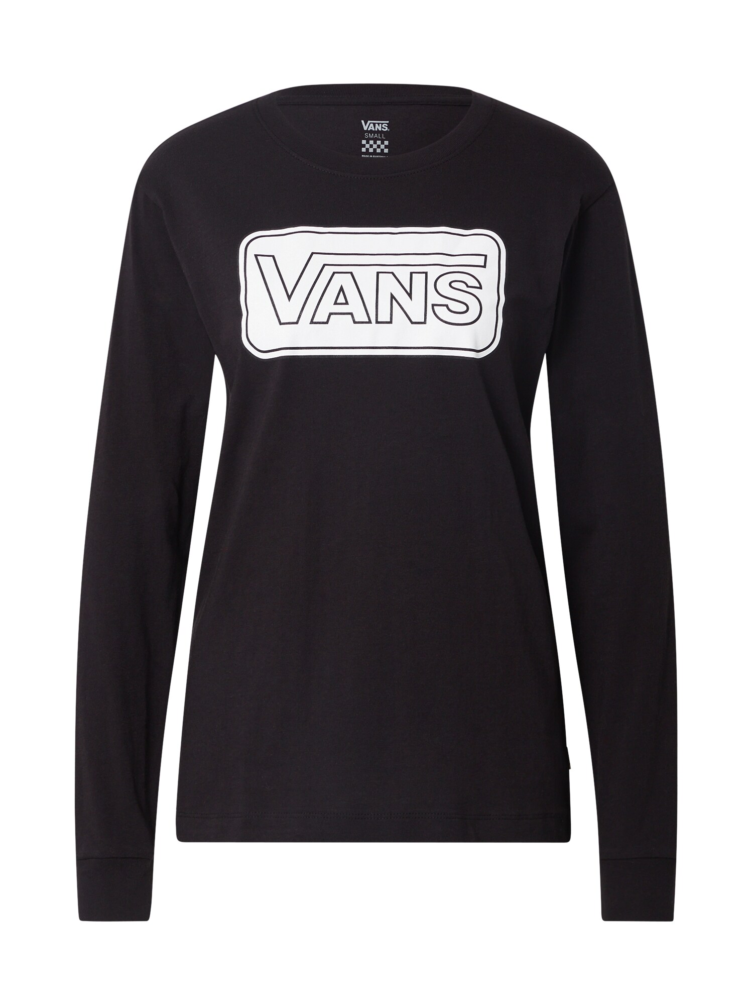 VANS Megztinis be užsegimo 'Make me your own'  juoda / balta