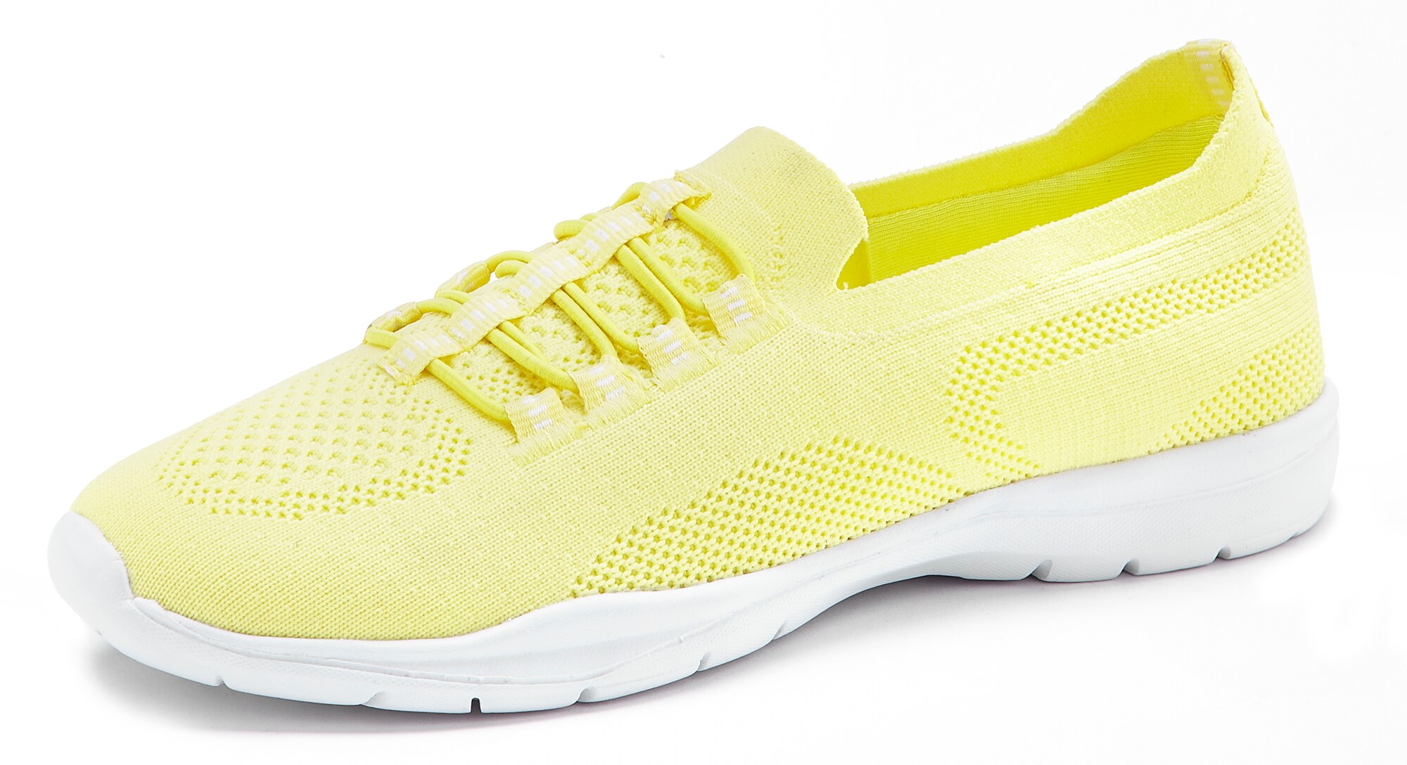LASCANA Slip-on obuv  svetložltá