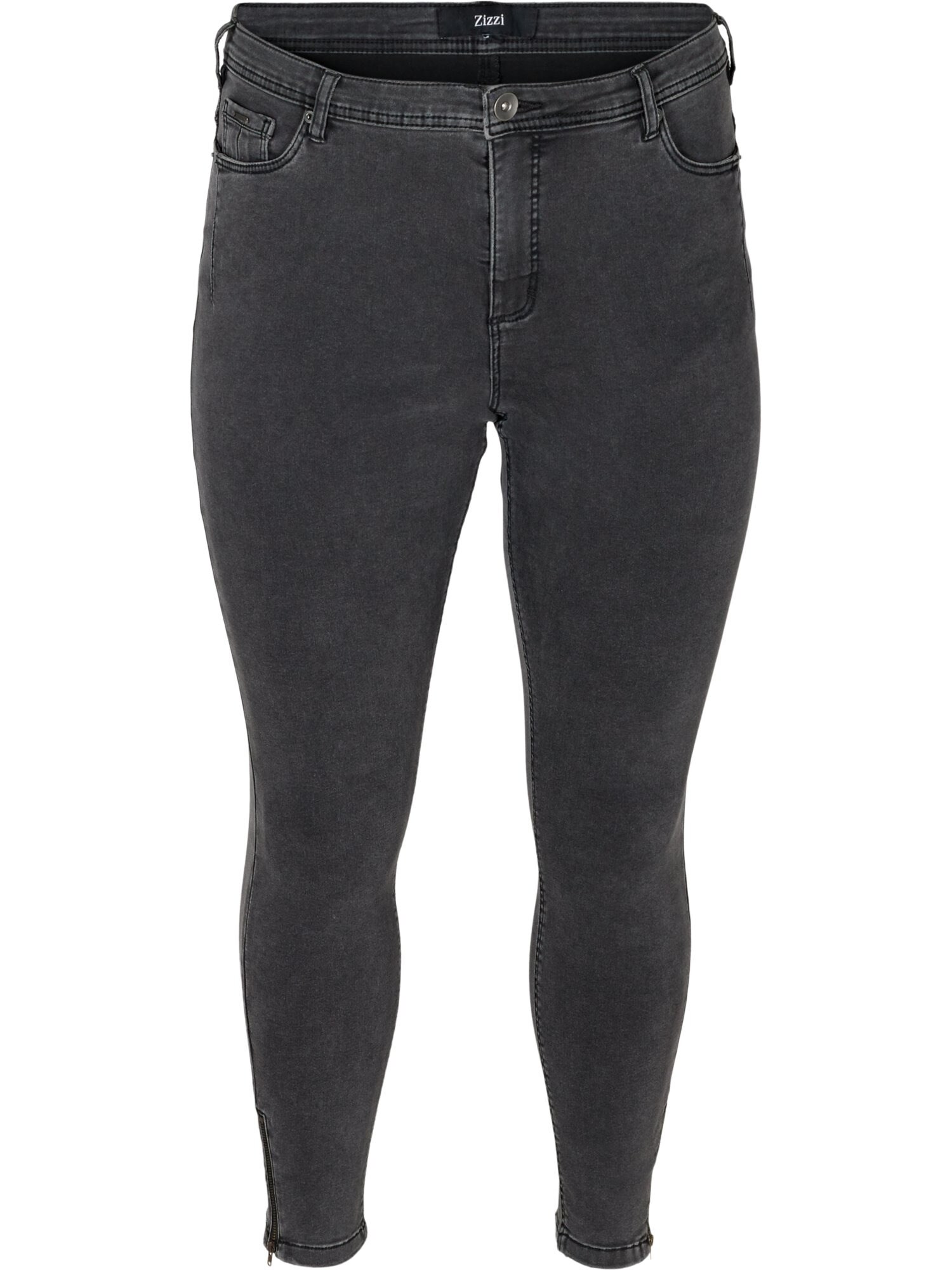 Zizzi Džínsy 'Amy'  sivý denim