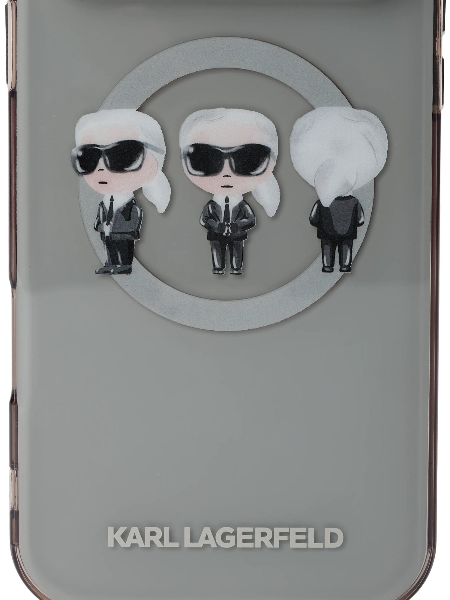 Karl Lagerfeld Funda para smartphone gris oscuro / mezcla de colores – imagen 7
