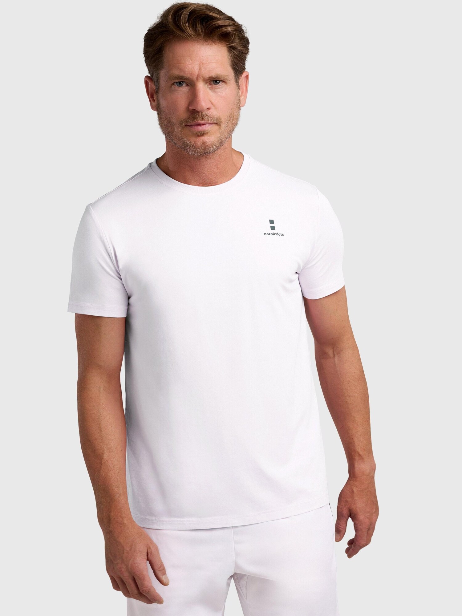 nordicdots Camiseta funcional  blanco