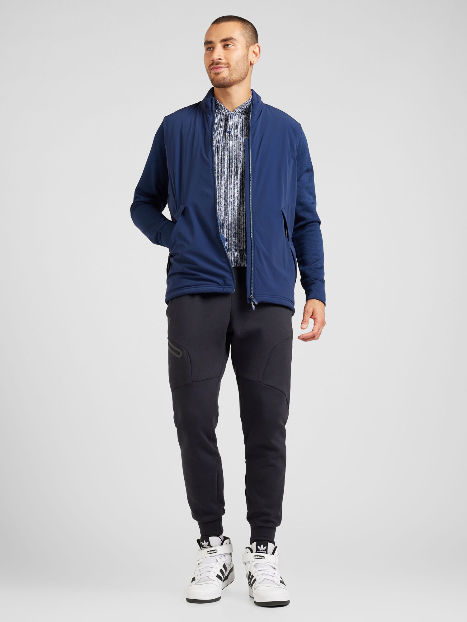 ADIDAS GOLF Outdoorová bunda námornícka modrá (obrázok 5)