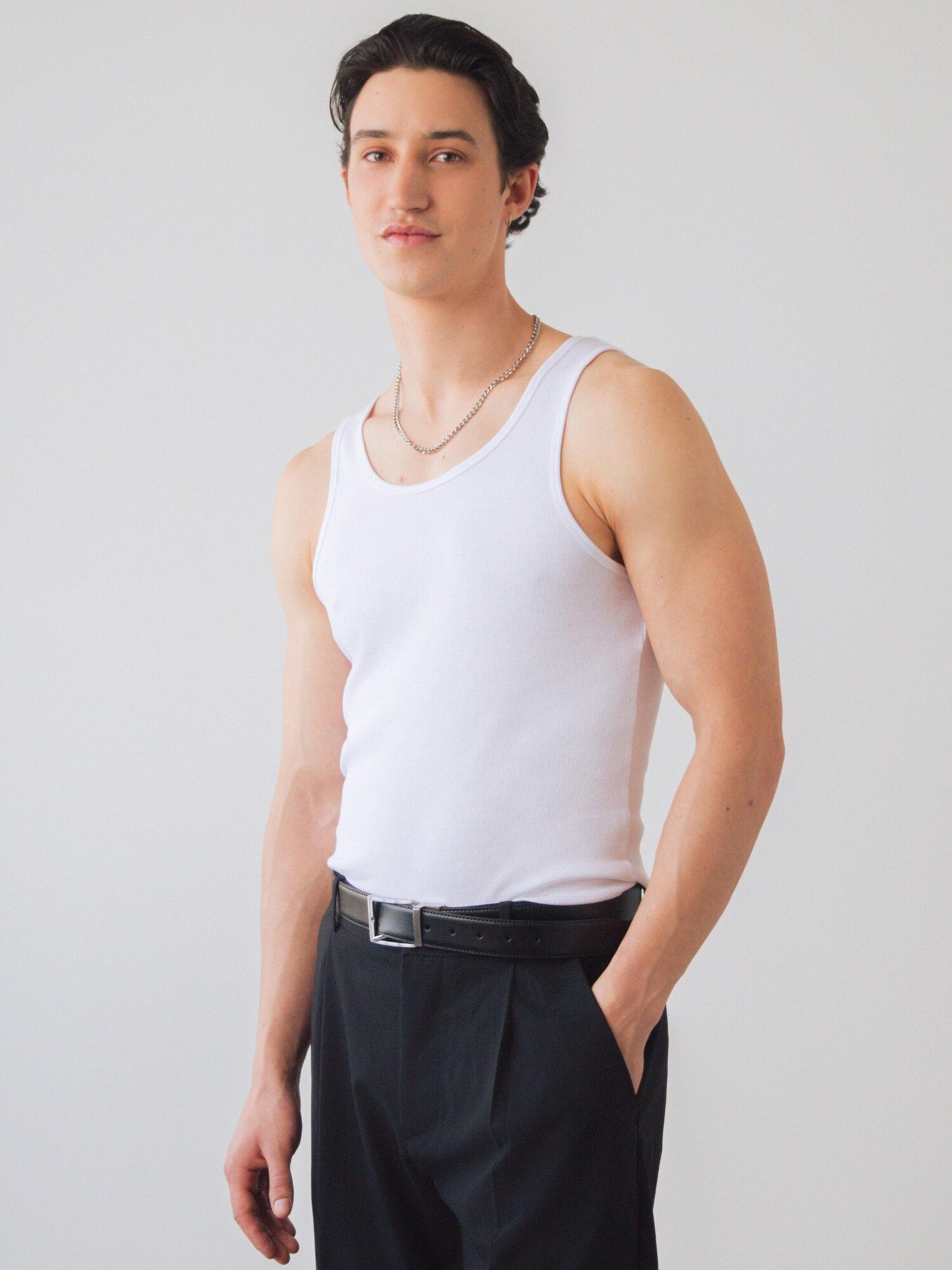 Honest Basics Camiseta  blanco