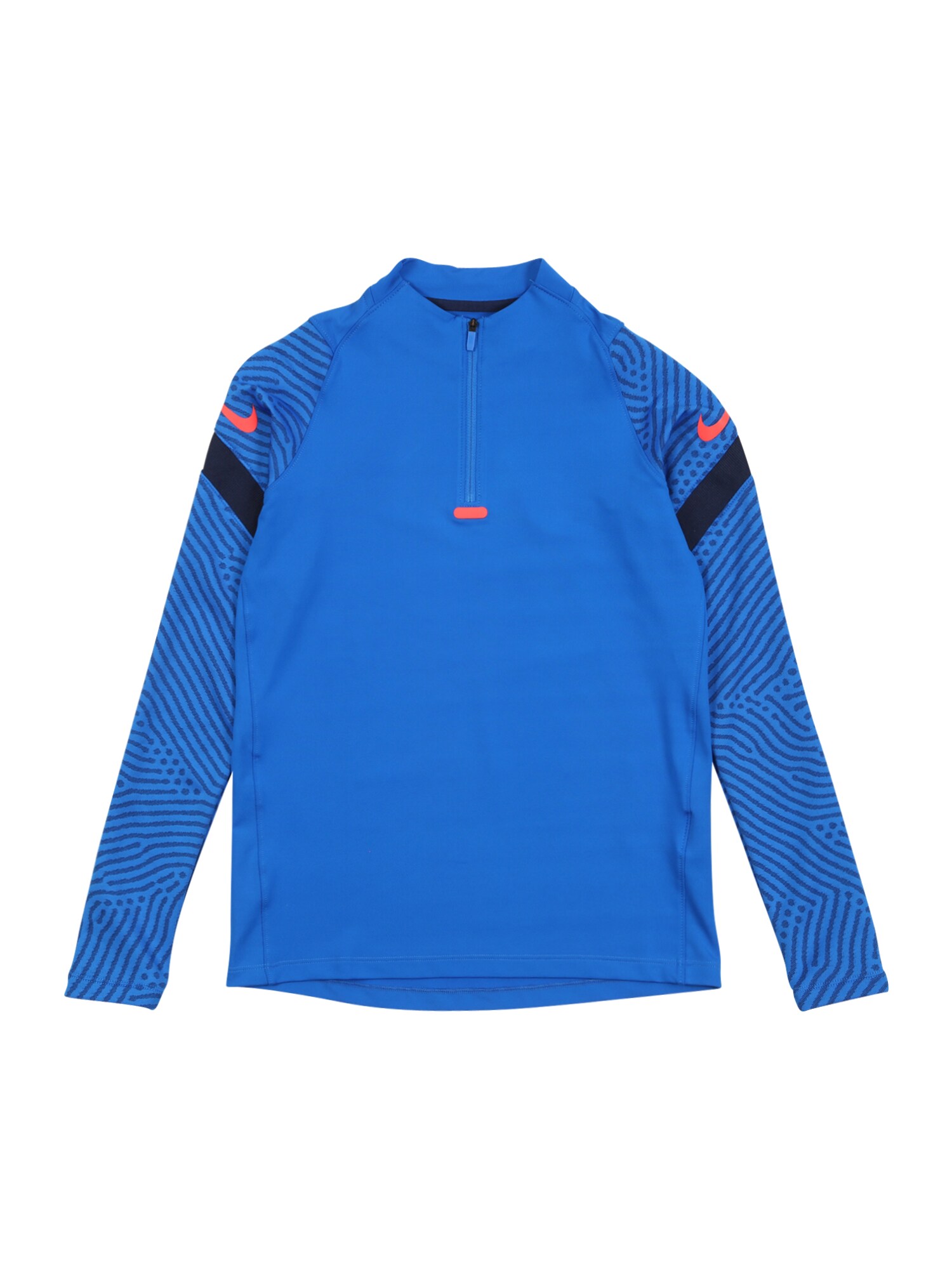 NIKE Sportinio tipo megztinis 'Strike'  šviesiai raudona / tamsiai mėlyna / mėlyna