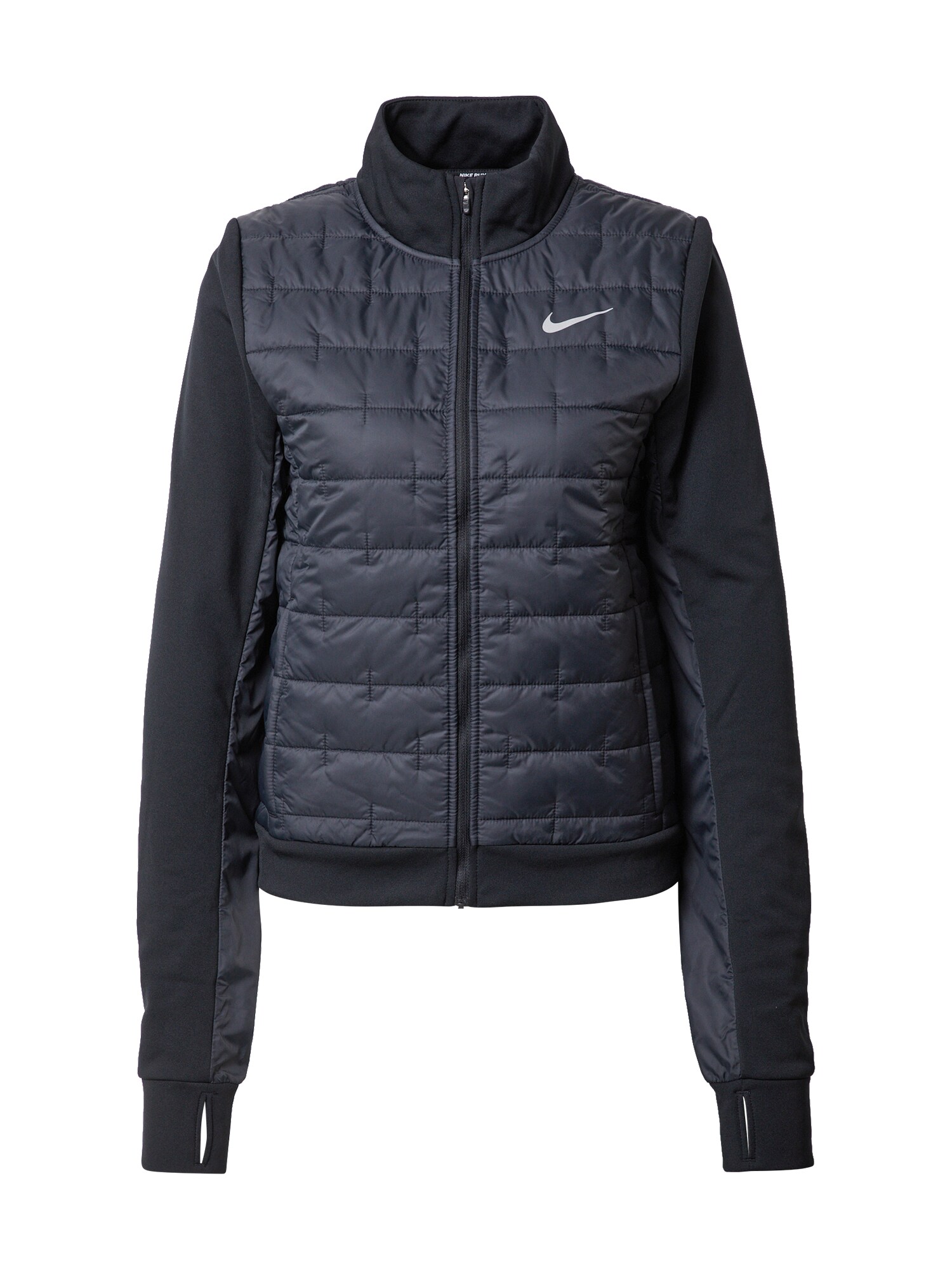 NIKE Športová bunda  čierna / biela