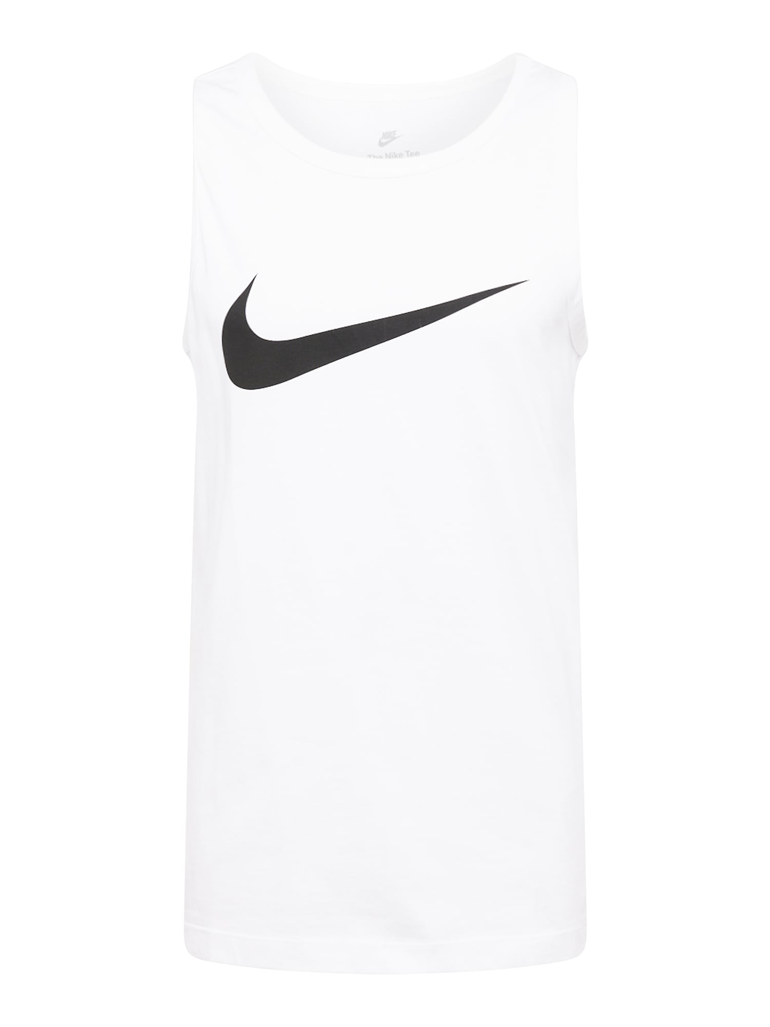 Nike Sportswear Tričko 'ICON SWOOSH'  čierna / biela