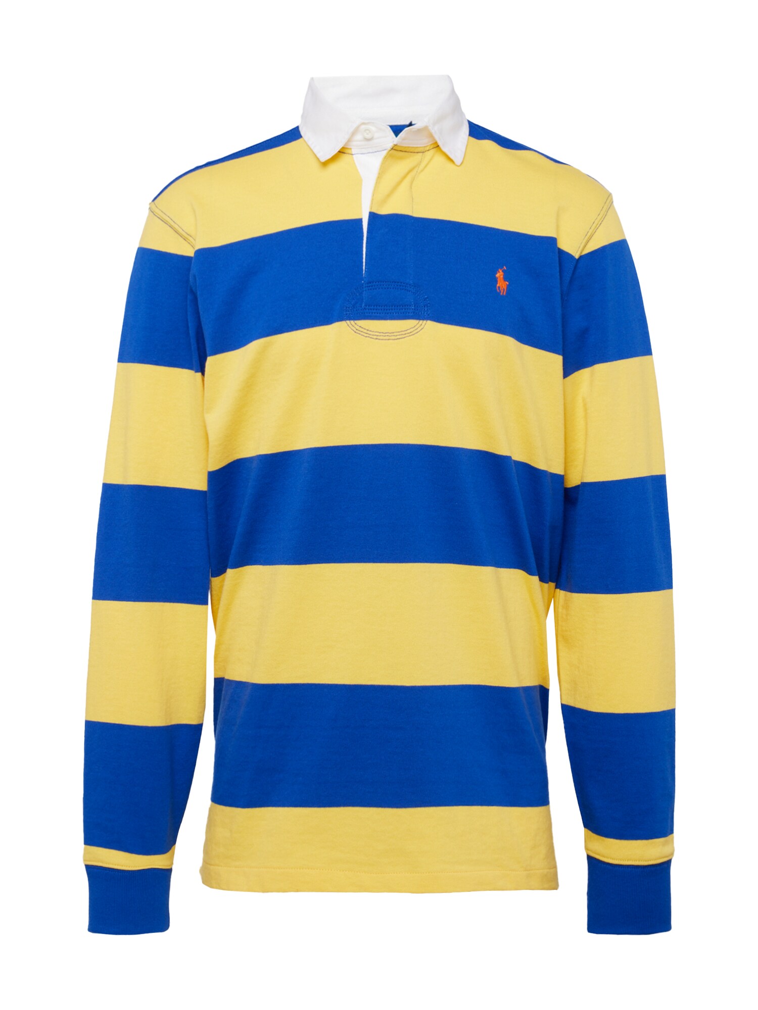 Polo Ralph Lauren Marškinėliai mėlyna / geltona / oranžinė / balta