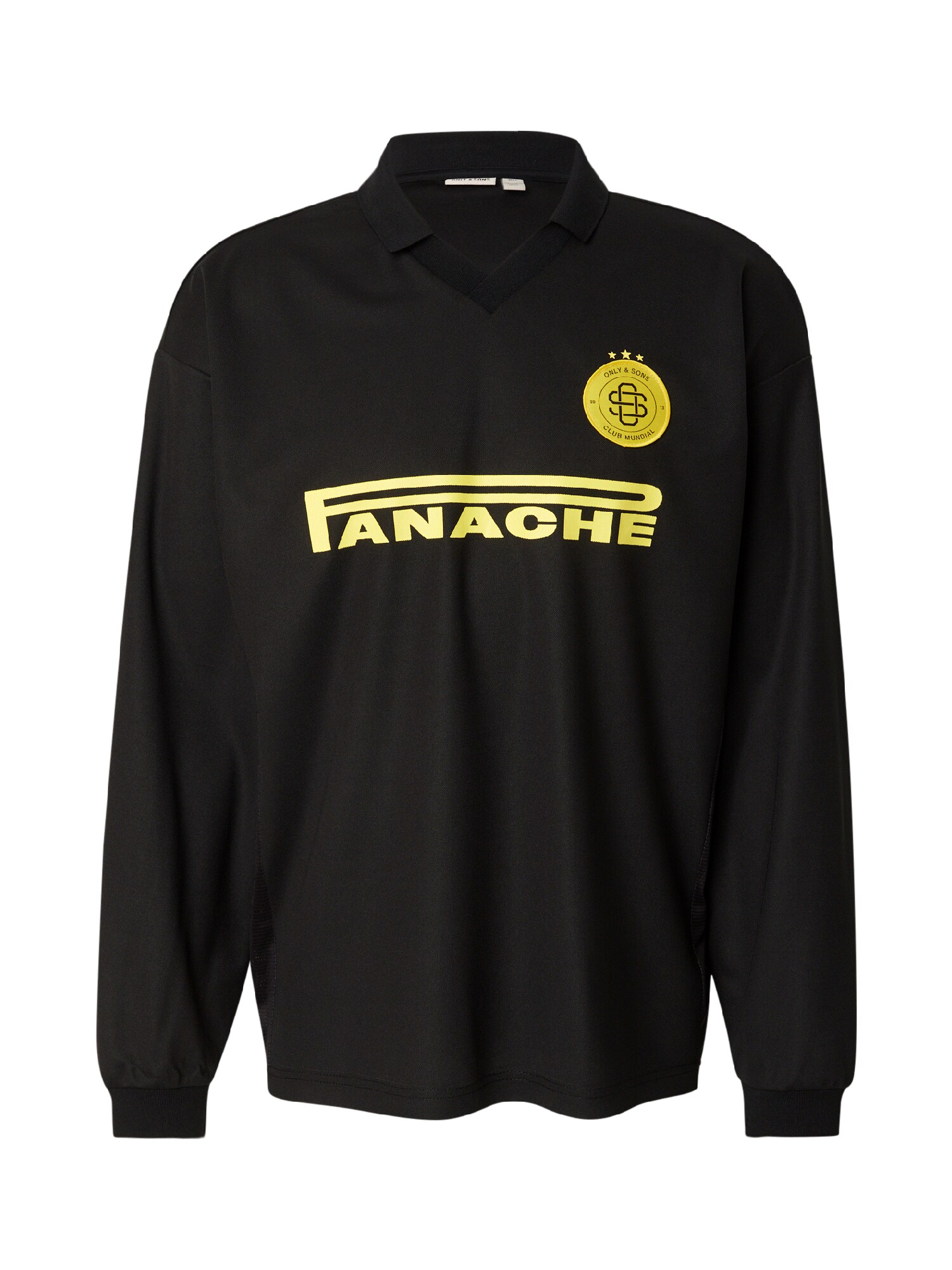 Only &amp; Sons Camiseta 'ONSZIDAN'  amarillo / negro