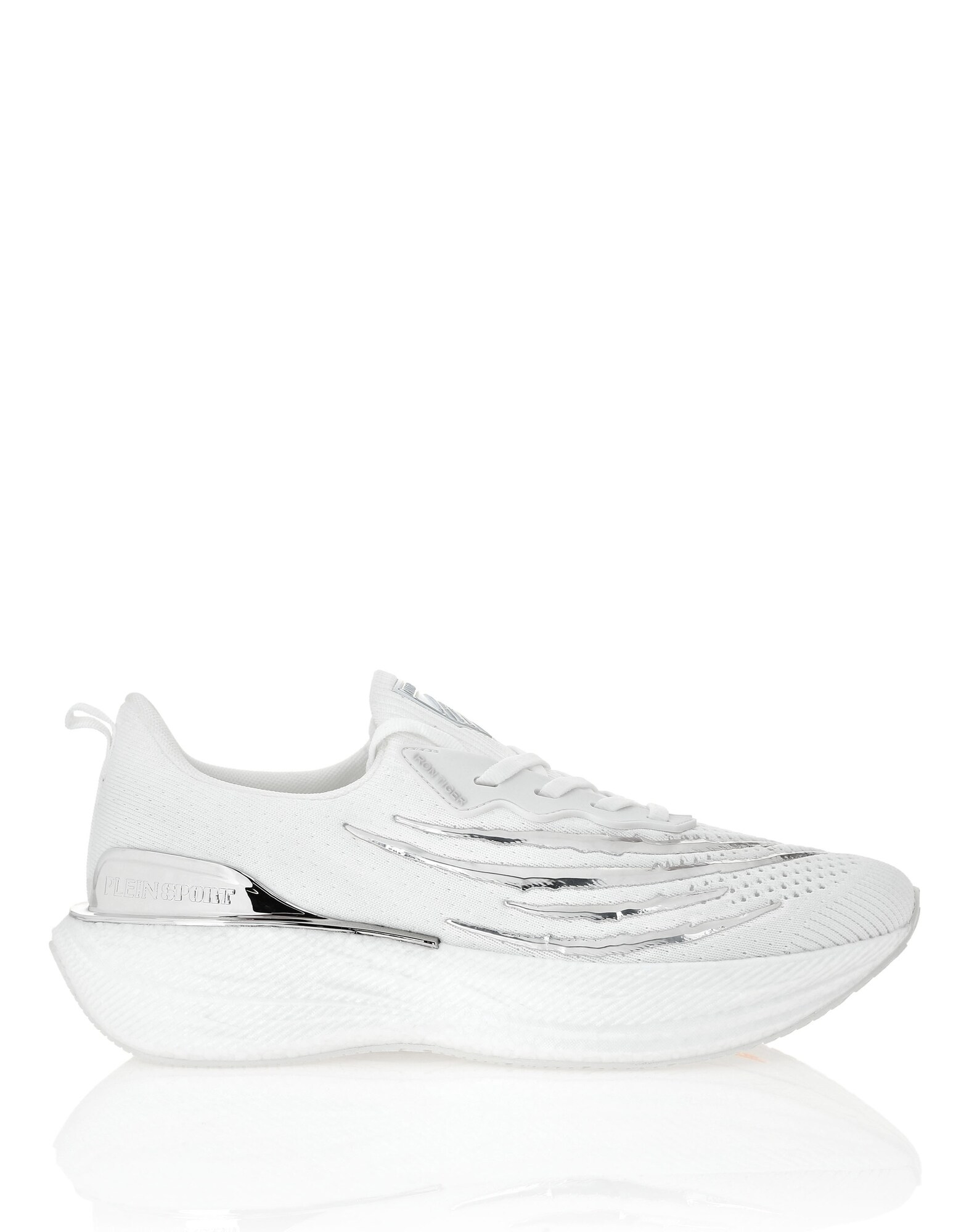 Plein Sport Zapatillas deportivas bajas 'Tiger'  plata / blanco
