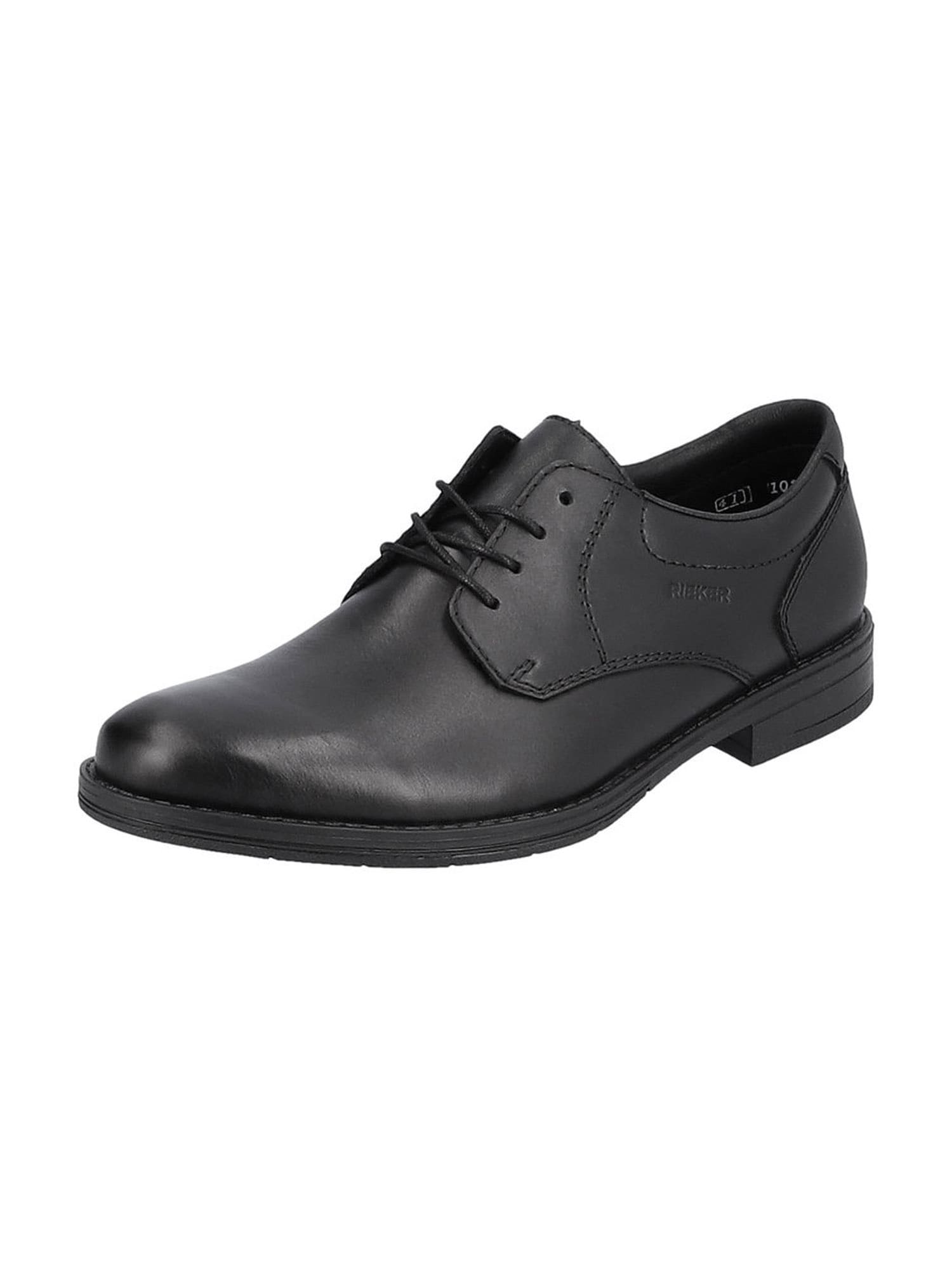 Rieker Pantofi cu șireturi  negru