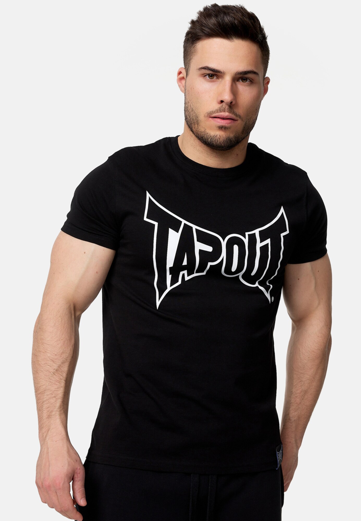 Tapout Póló fekete / fehér termék 2. képe