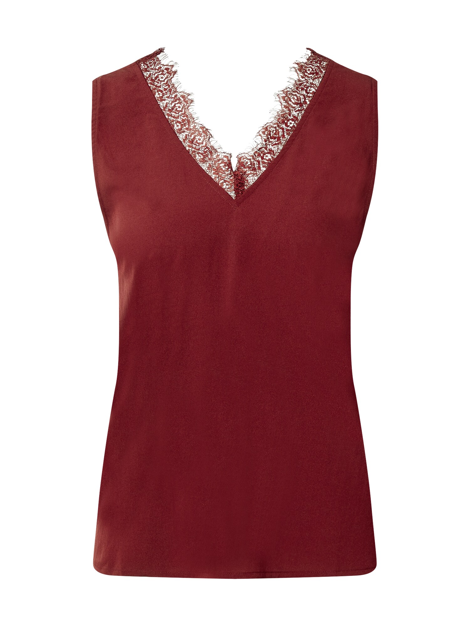 VERO MODA Top Kendra  roșu vin
