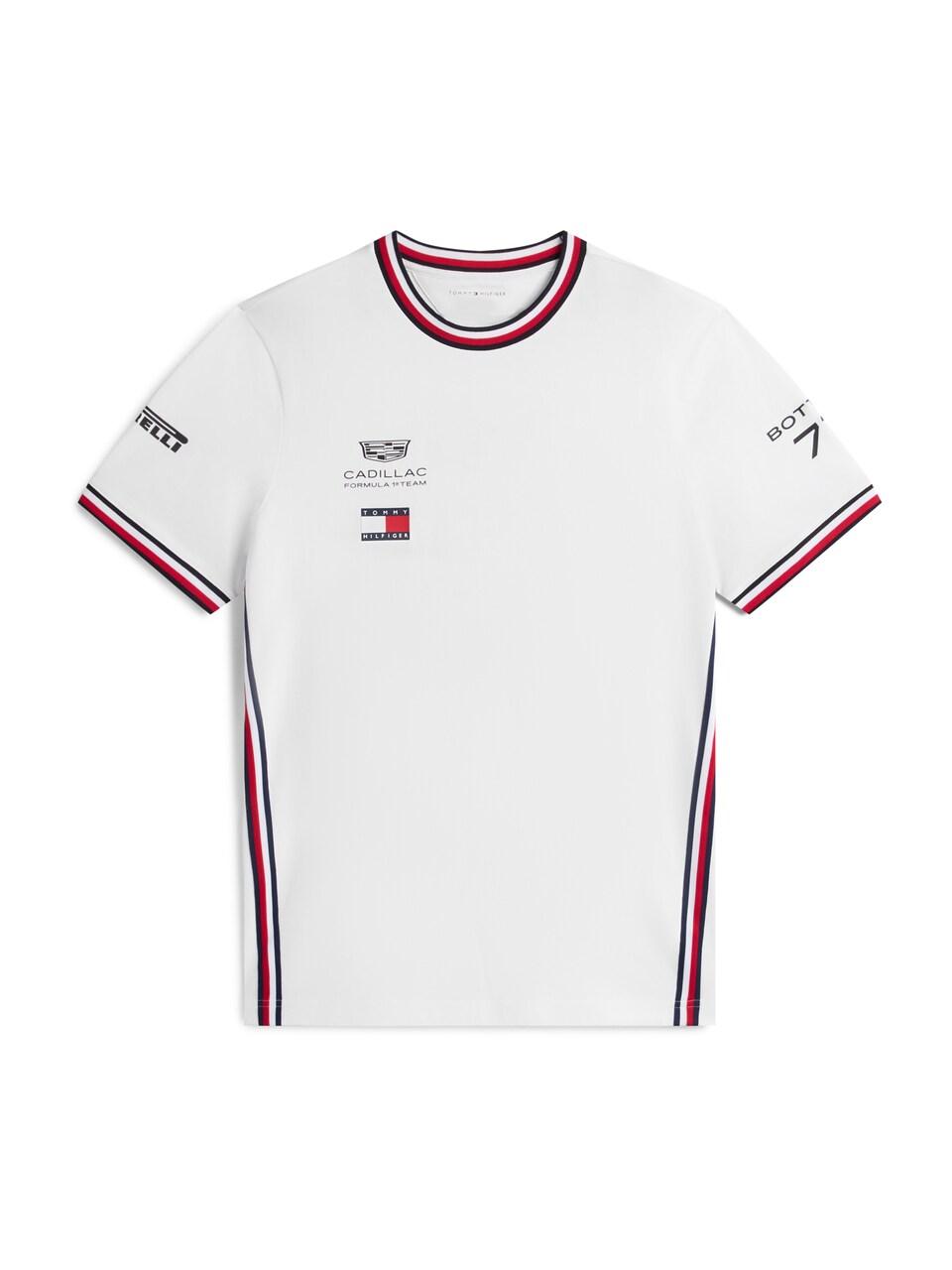 T-shirt 'Bottas Replica' röd / svart